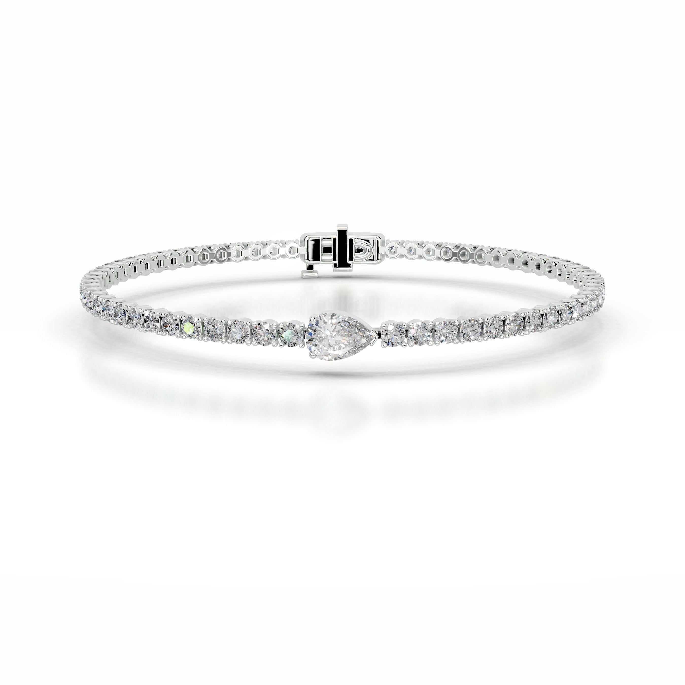 Cheryl Diamond Bracelet - 14K White Gold