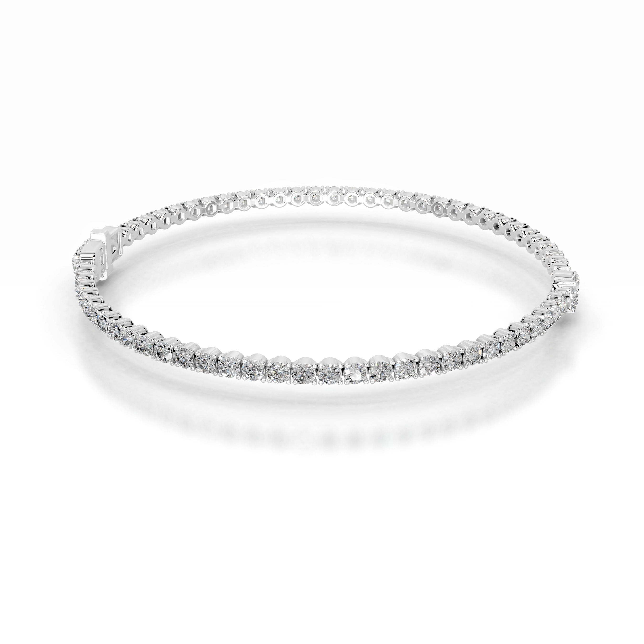 Cheryl Diamond Bracelet - 14K White Gold