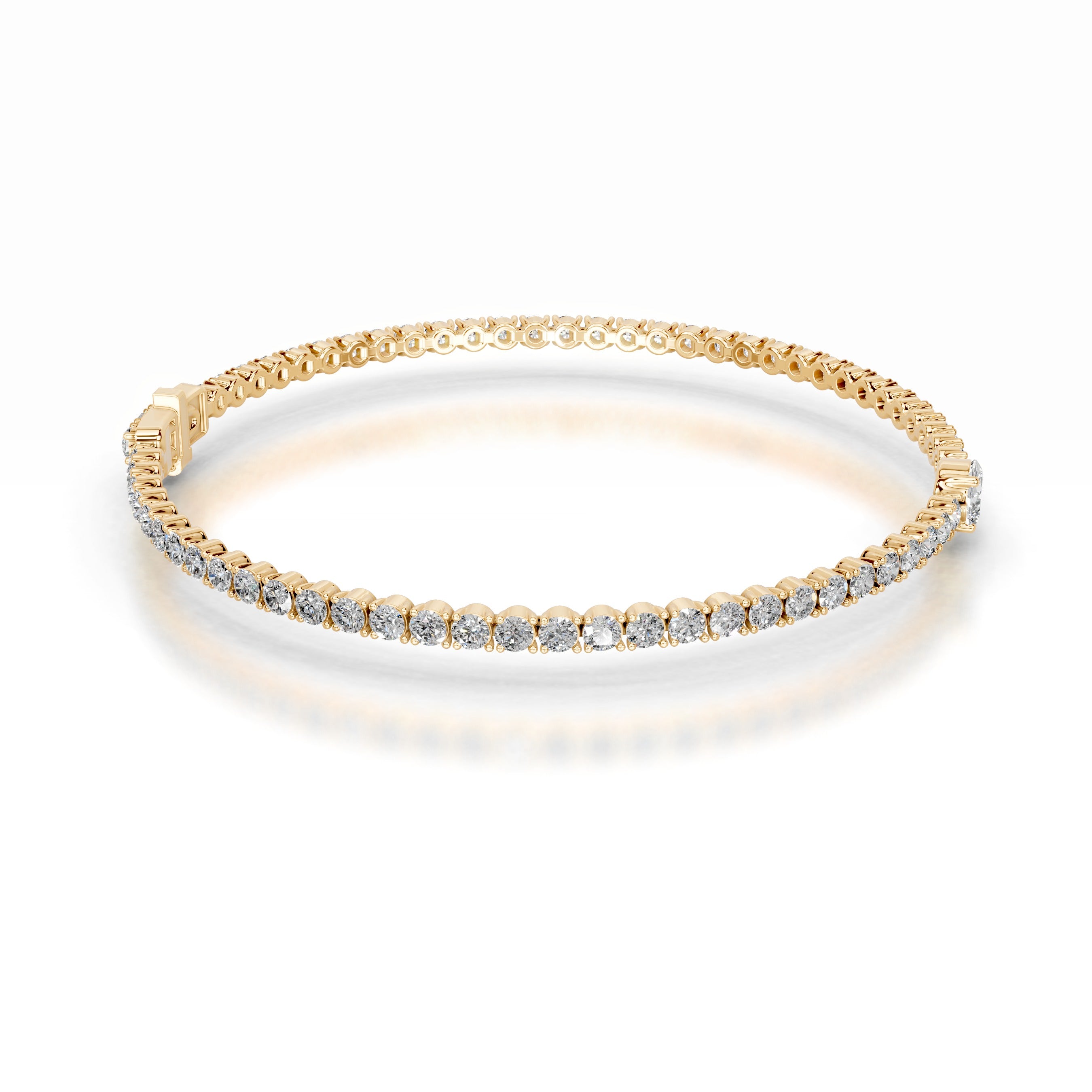 Cheryl Diamond Bracelet - 18K Yellow Gold