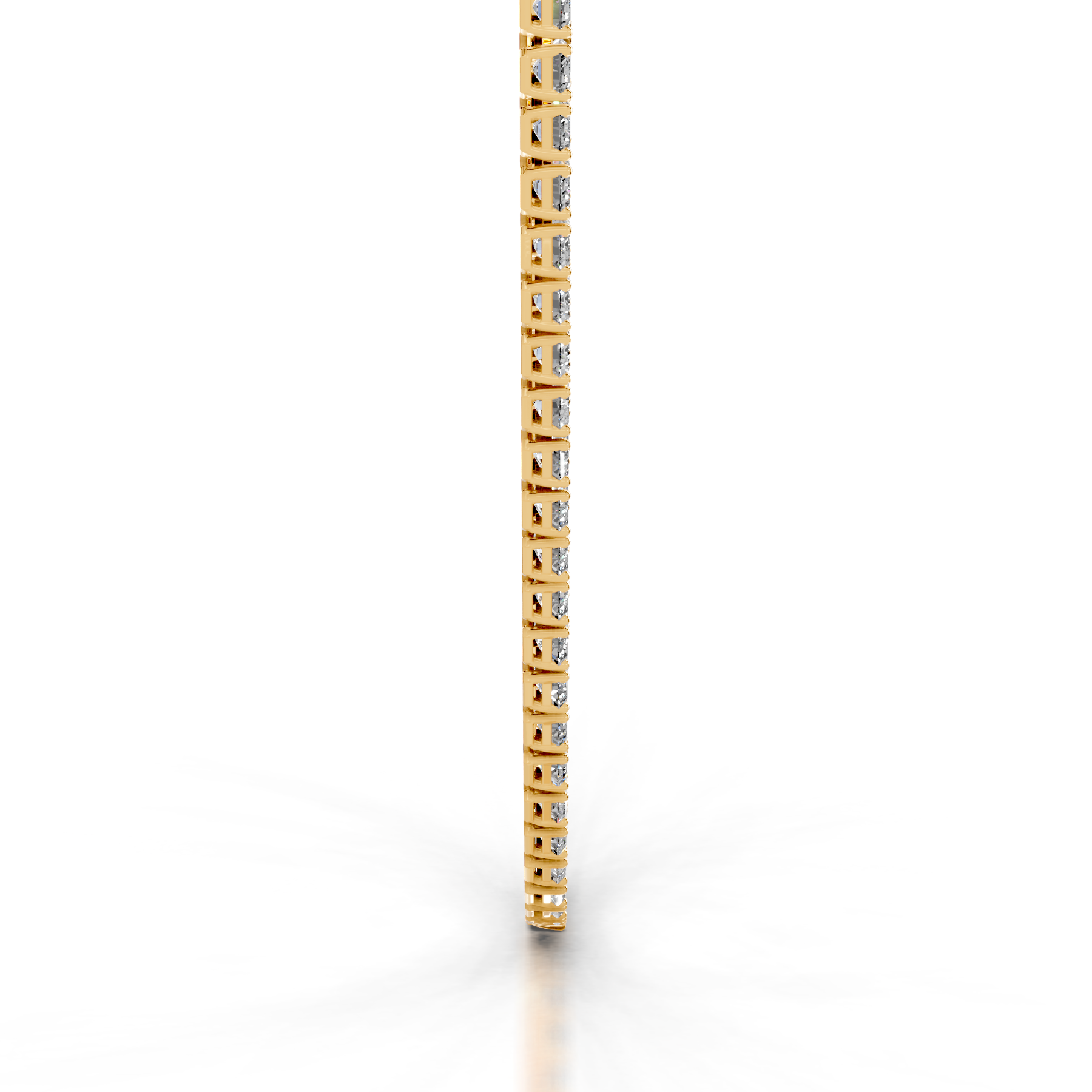 Arden Diamond Tennis Collier   (20 Carat) -18K Yellow Gold