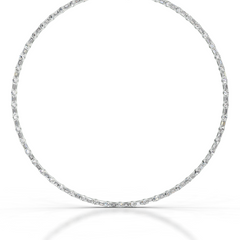 Isadora Lab Grown Diamond Tennis Collier (15 Carat) -18K White Gold
