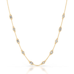 Leonie Lab Grown Diamond Collier - 18K Yellow Gold