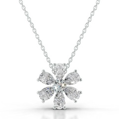 Nova Lab Grown Diamond Pendant (1.70 Carat) -18K White Gold