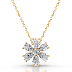 Nova Lab Grown Diamond Pendant (1.70 Carat) -18K Yellow Gold