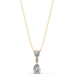 Desiree Lab Grown Diamond Pendant - 18K Yellow Gold