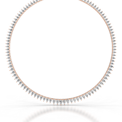 Ayanna Diamond Collier (15 Carat) -14K Rose Gold
