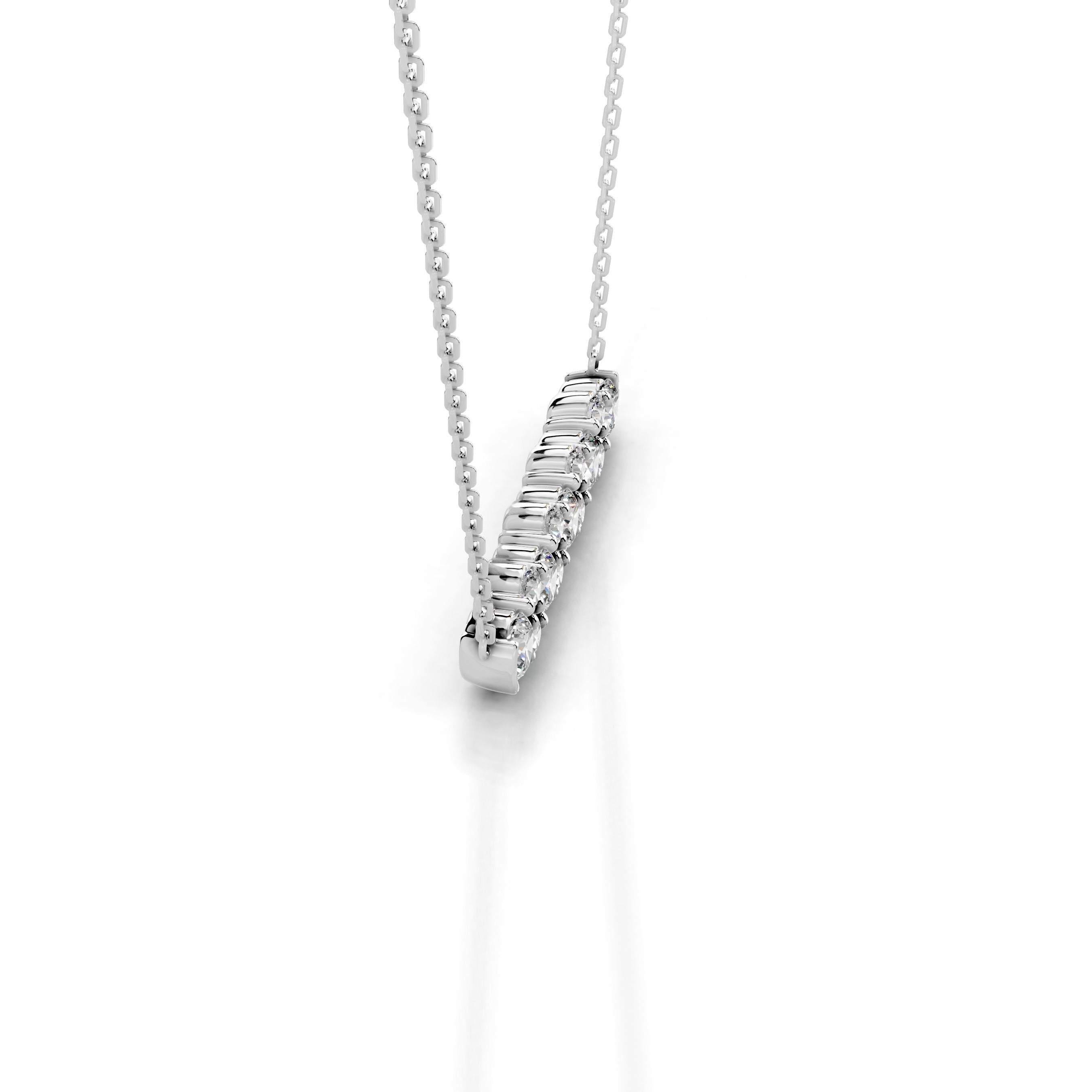 Lachelle Lab Grown Diamond Pendant - 14K White Gold