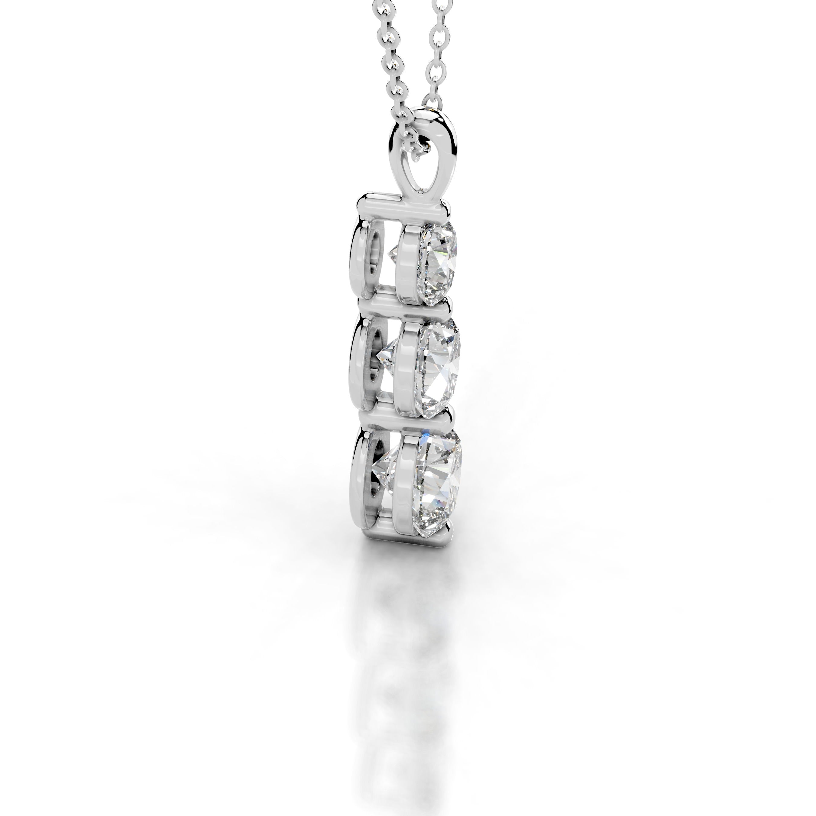 Mekell Lab Grown Diamond Pendant - 18K White Gold