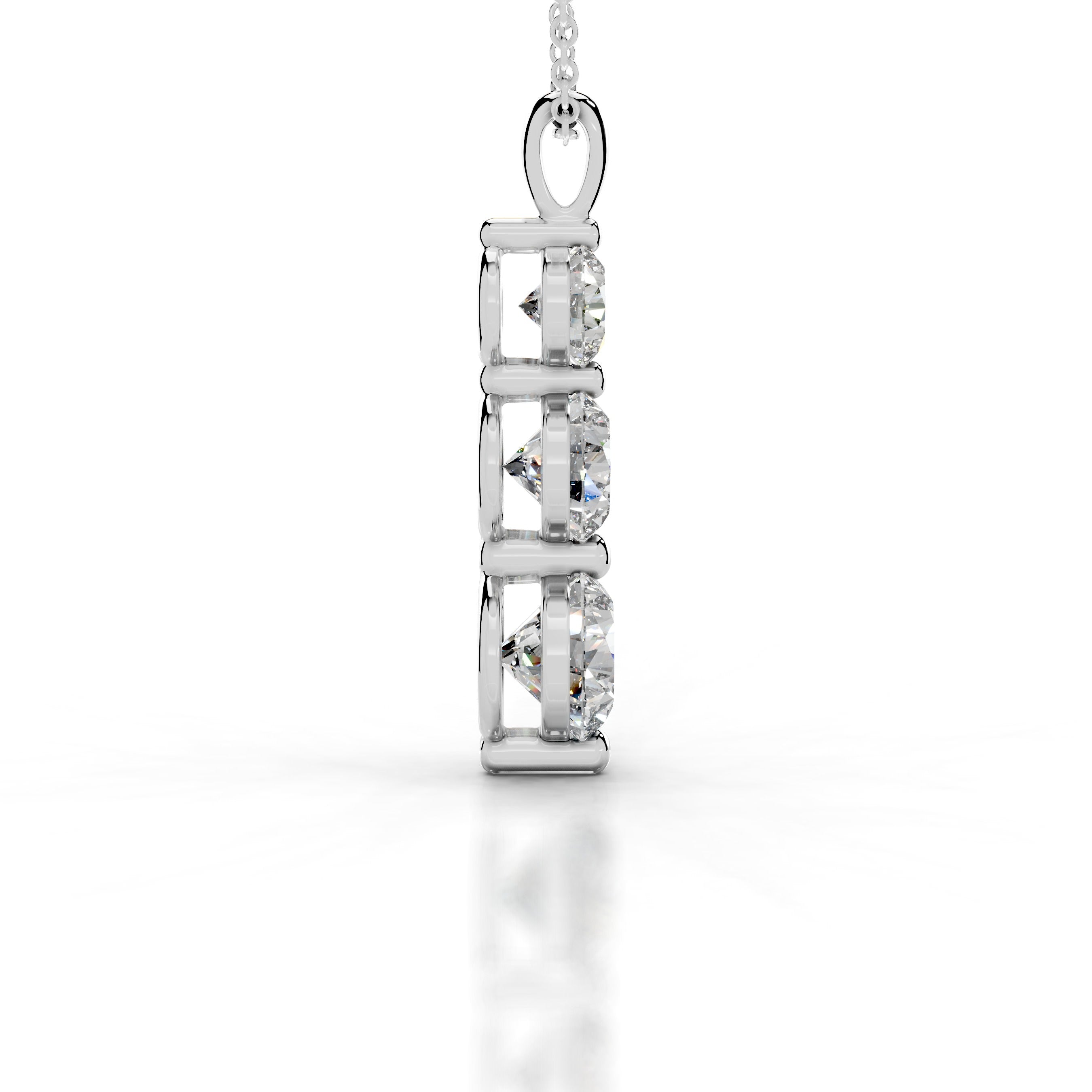 Mekell Lab Grown Diamond Pendant - 18K White Gold