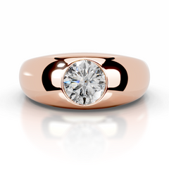 Jayla Diamond Engagement Ring (1 Carat) -14K Rose Gold
