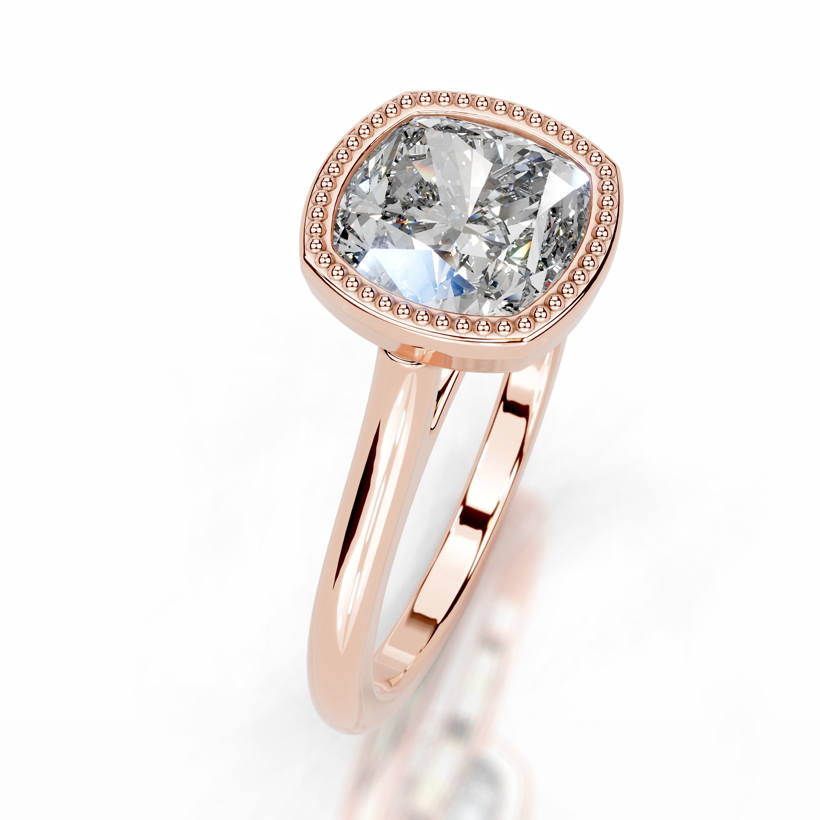 Matilda Lab Grown Diamond Ring - 14K Rose Gold