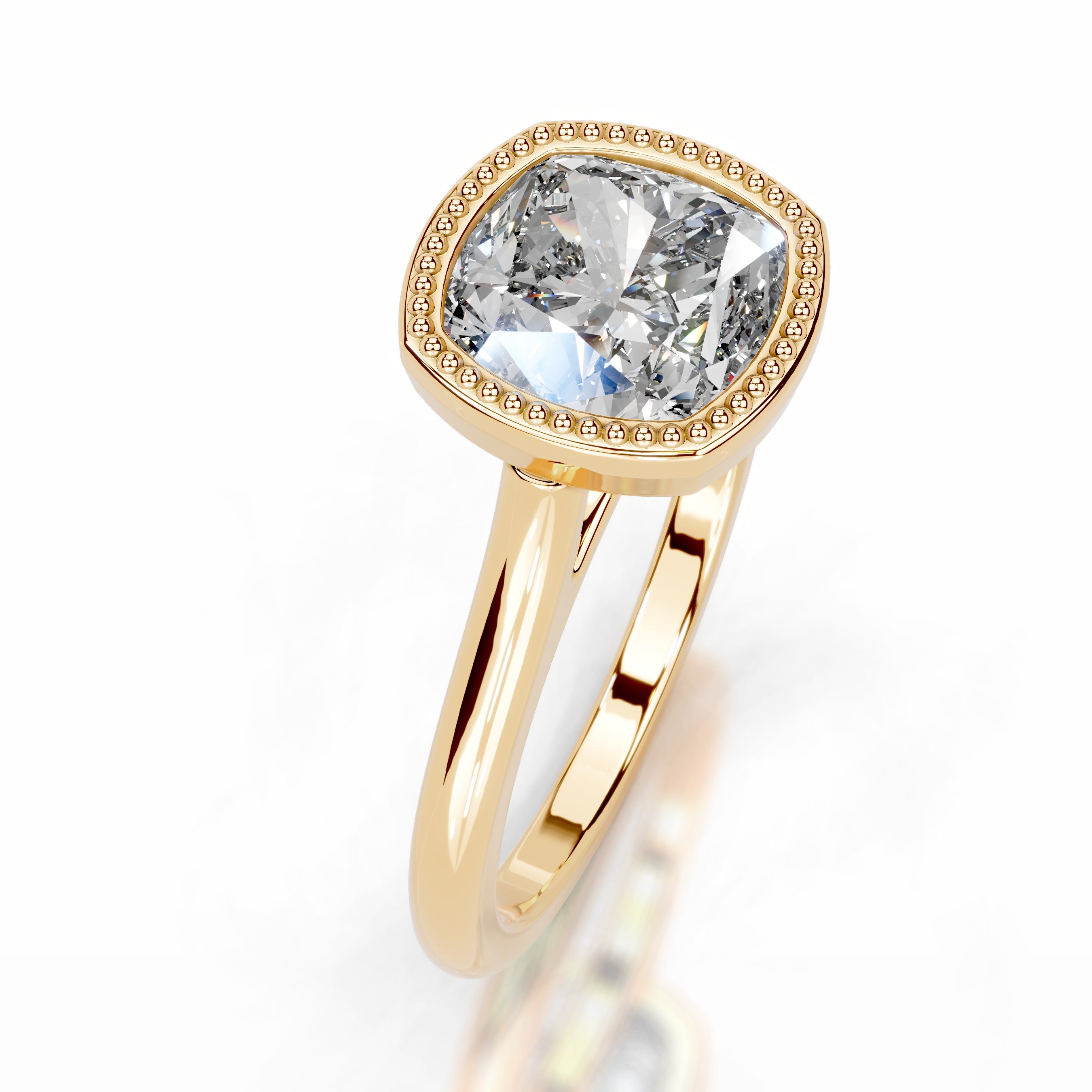 Matilda Lab Grown Diamond Ring - 18K Yellow Gold