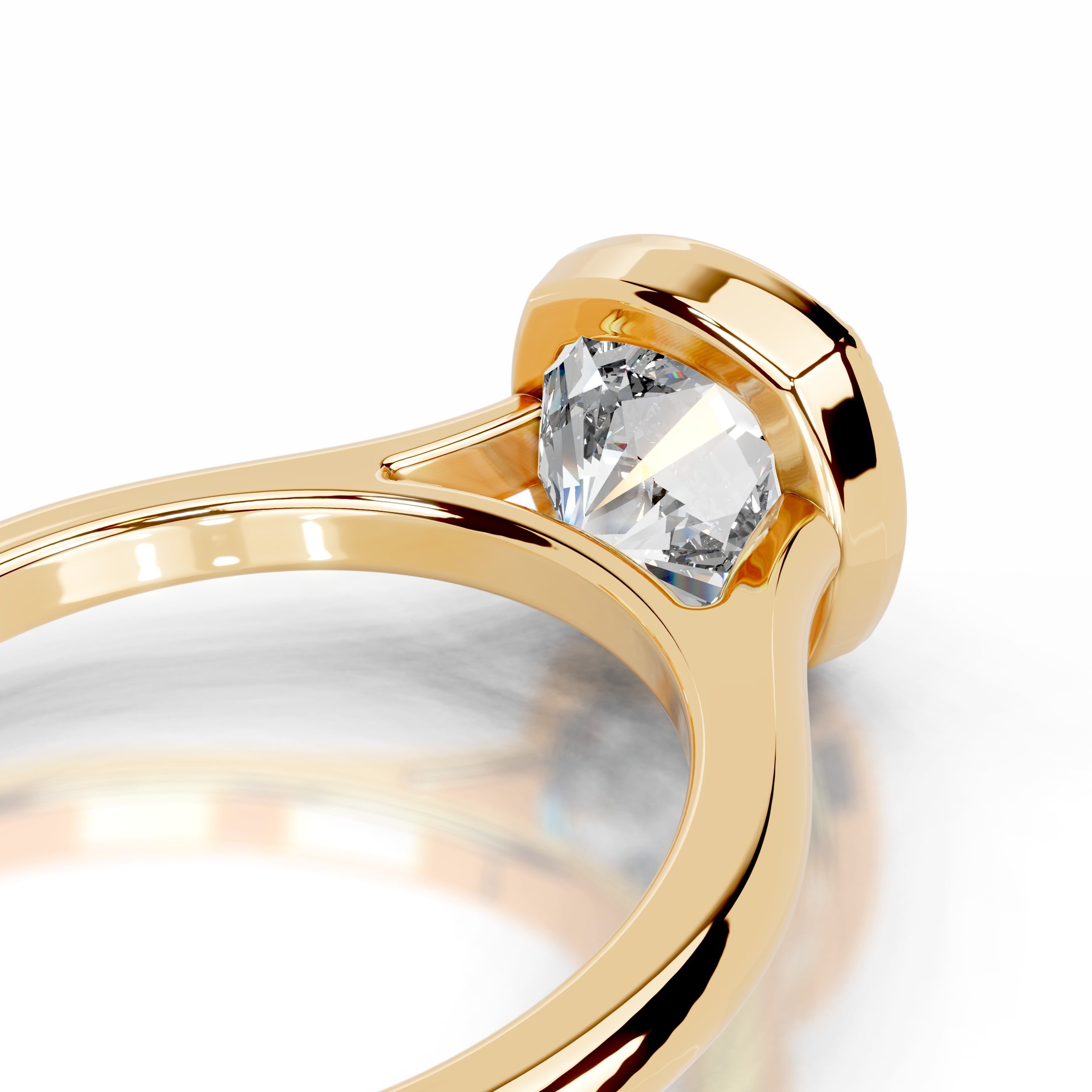 Matilda Lab Grown Diamond Ring - 18K Yellow Gold