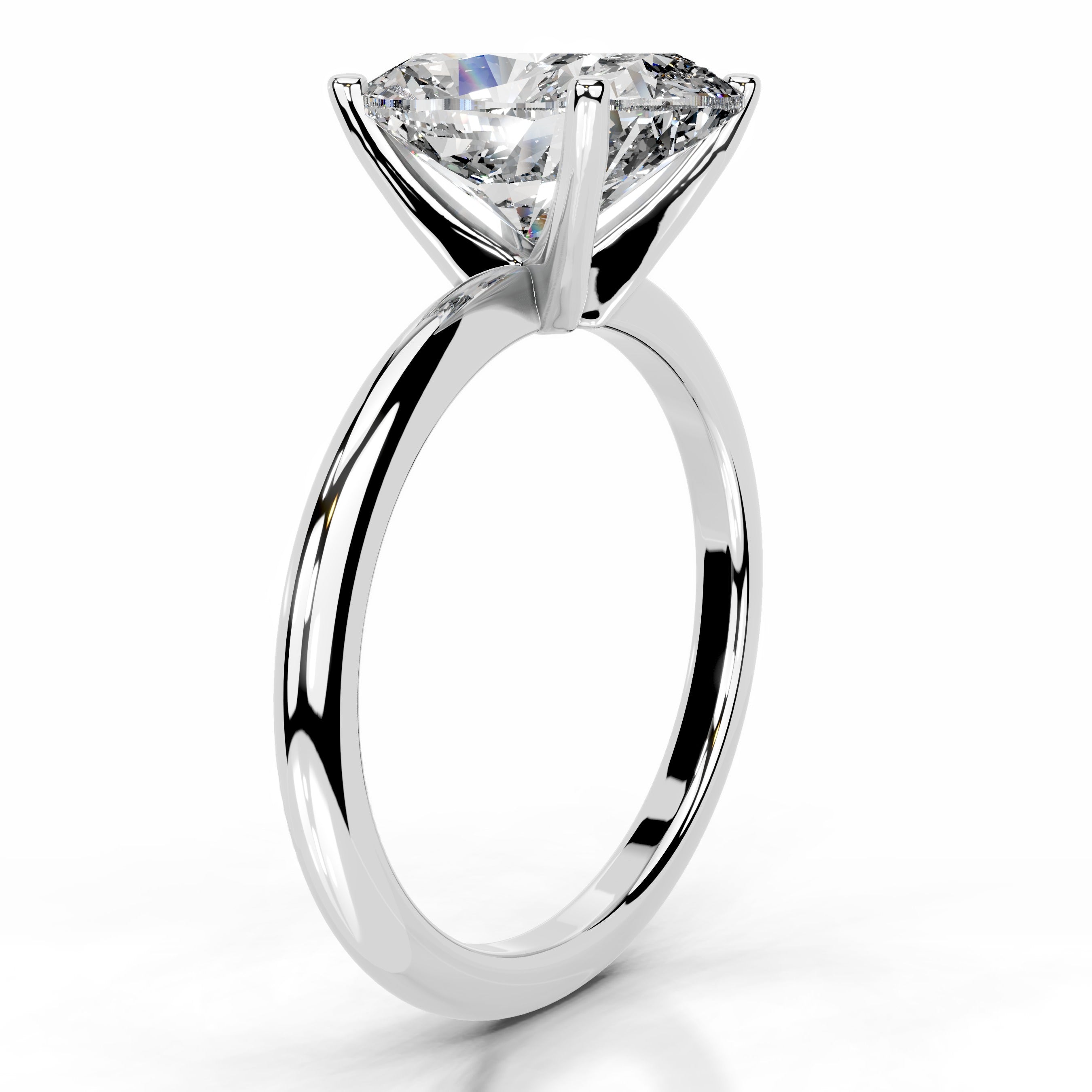 Jael Lab Grown Diamond Ring - 14K White Gold (RTS)