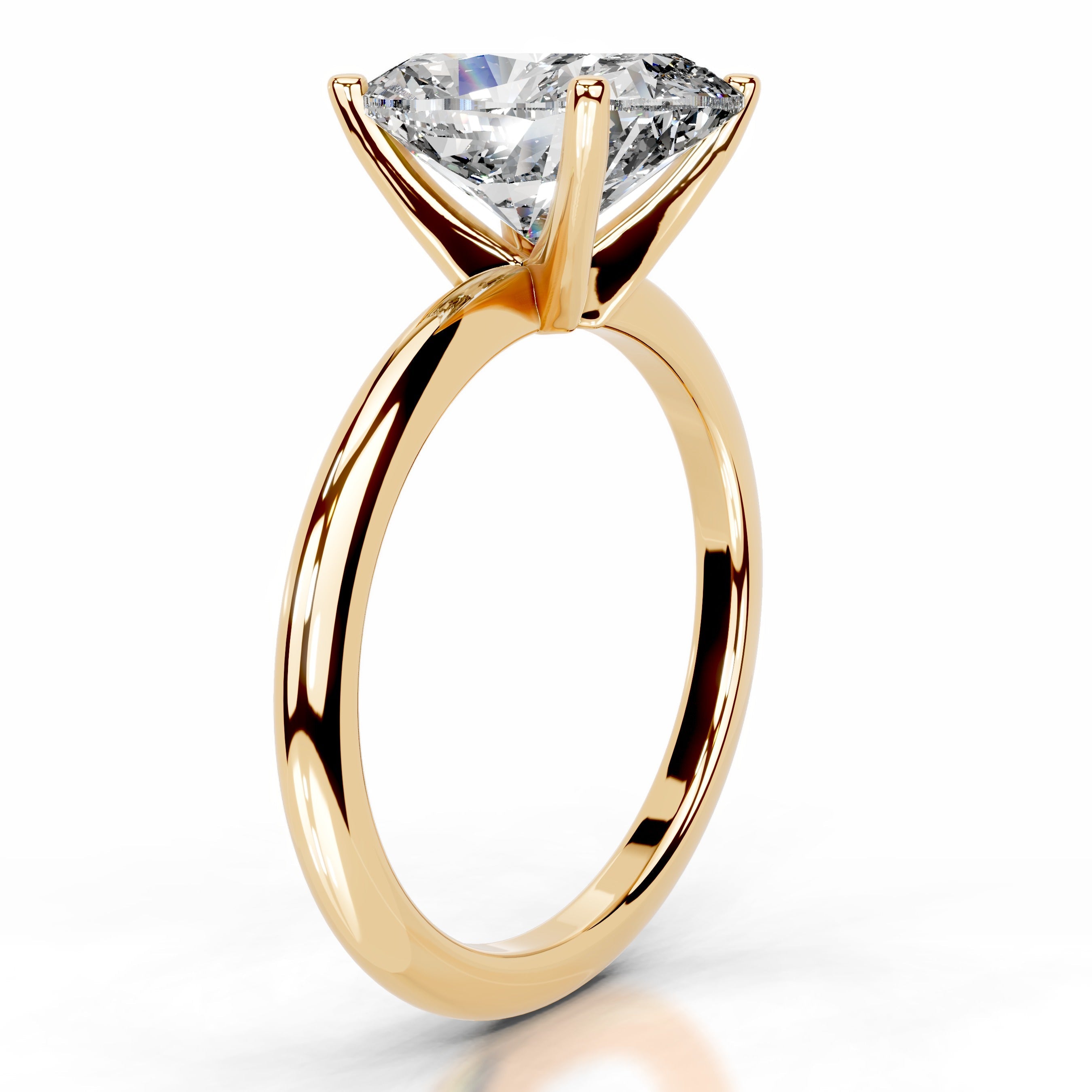 Jael Lab Grown Diamond Ring - 18K Yellow Gold (RTS)