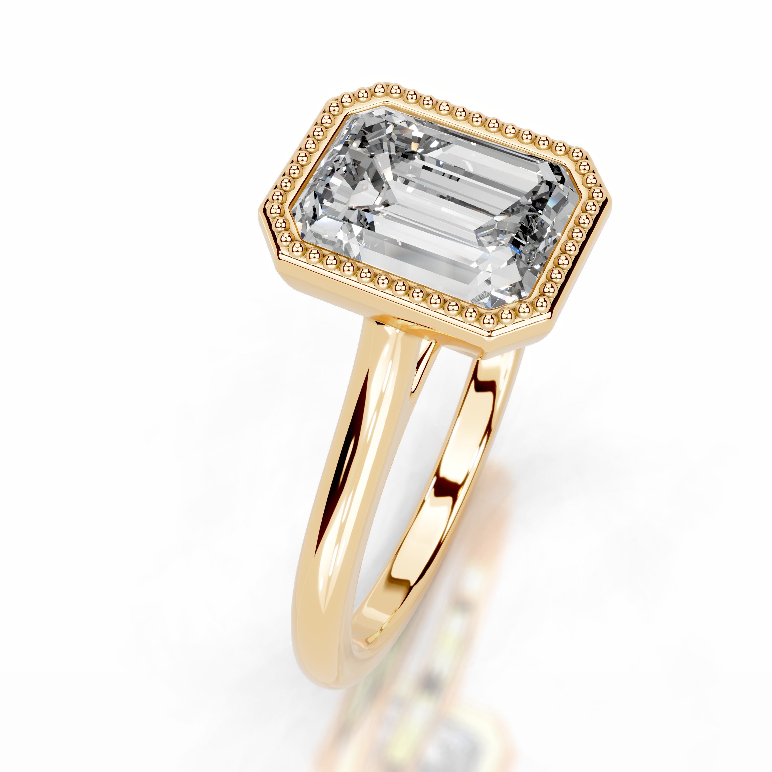 Eunice Lab Grown Diamond Ring - 18K Yellow Gold