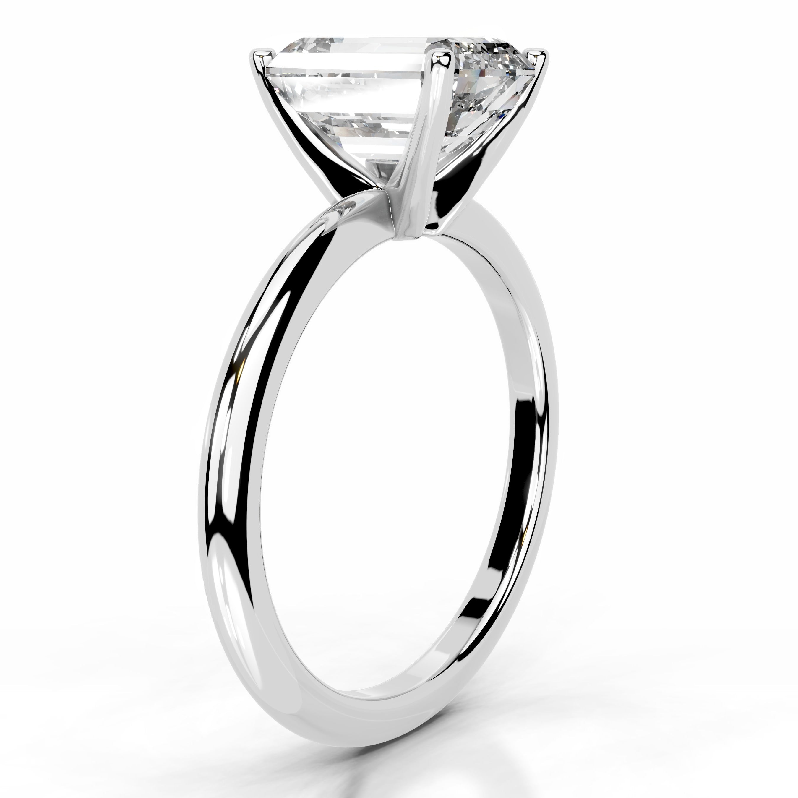 Philomena Diamond Engagement Ring - 18K White Gold