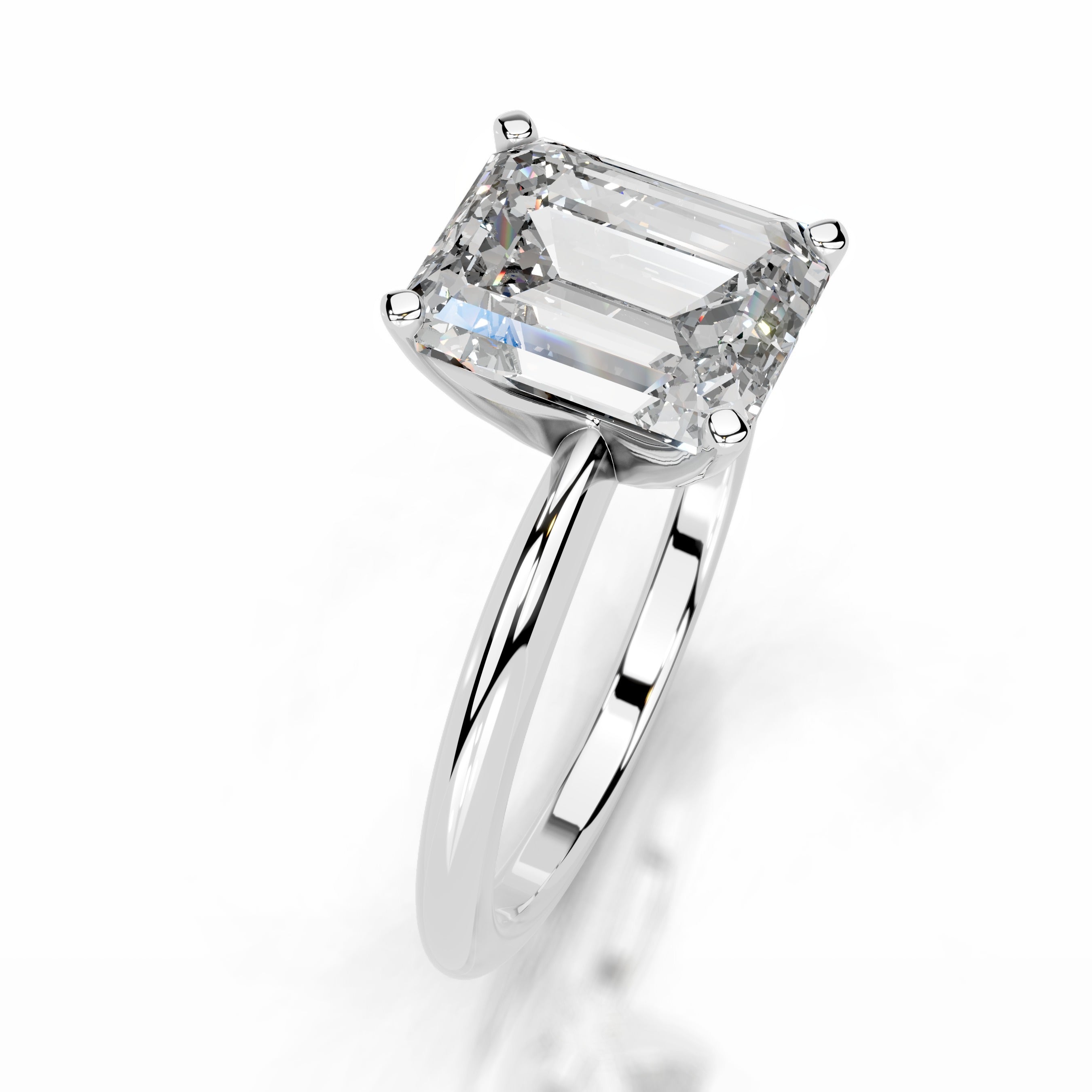 Philomena Diamond Engagement Ring - Platinum