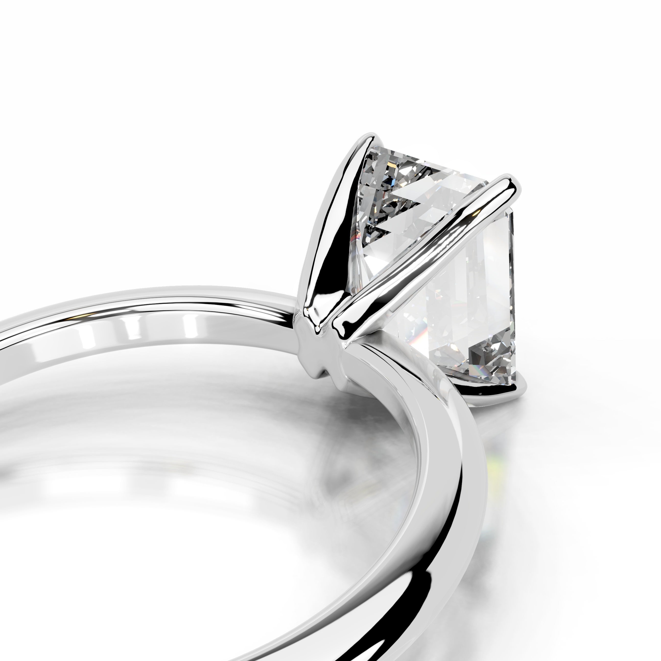 Philomena Diamond Engagement Ring - 14K White Gold