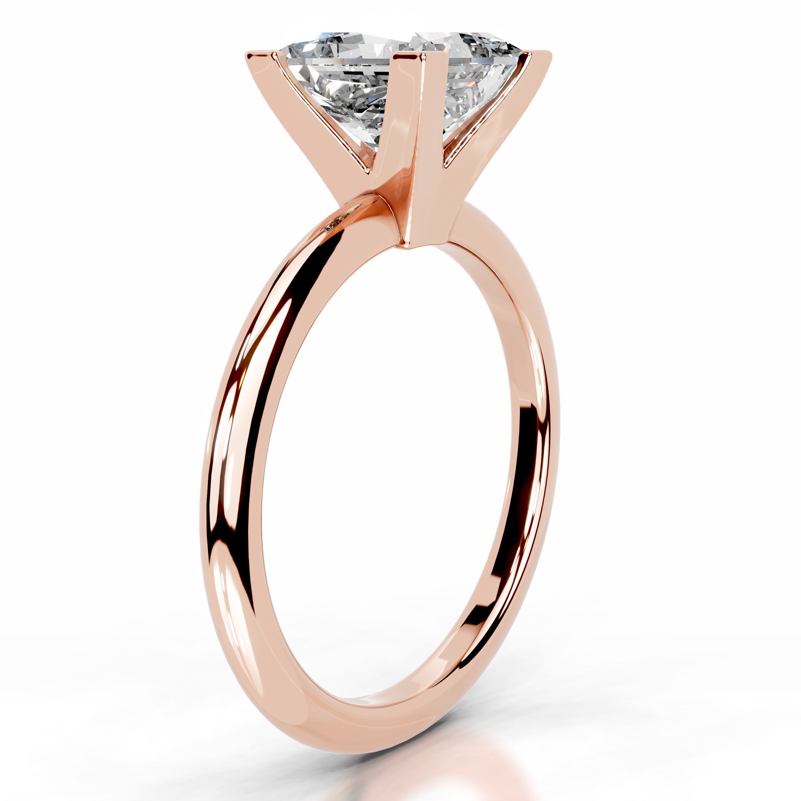 Mila Diamond Engagement Ring  - 14K Rose Gold