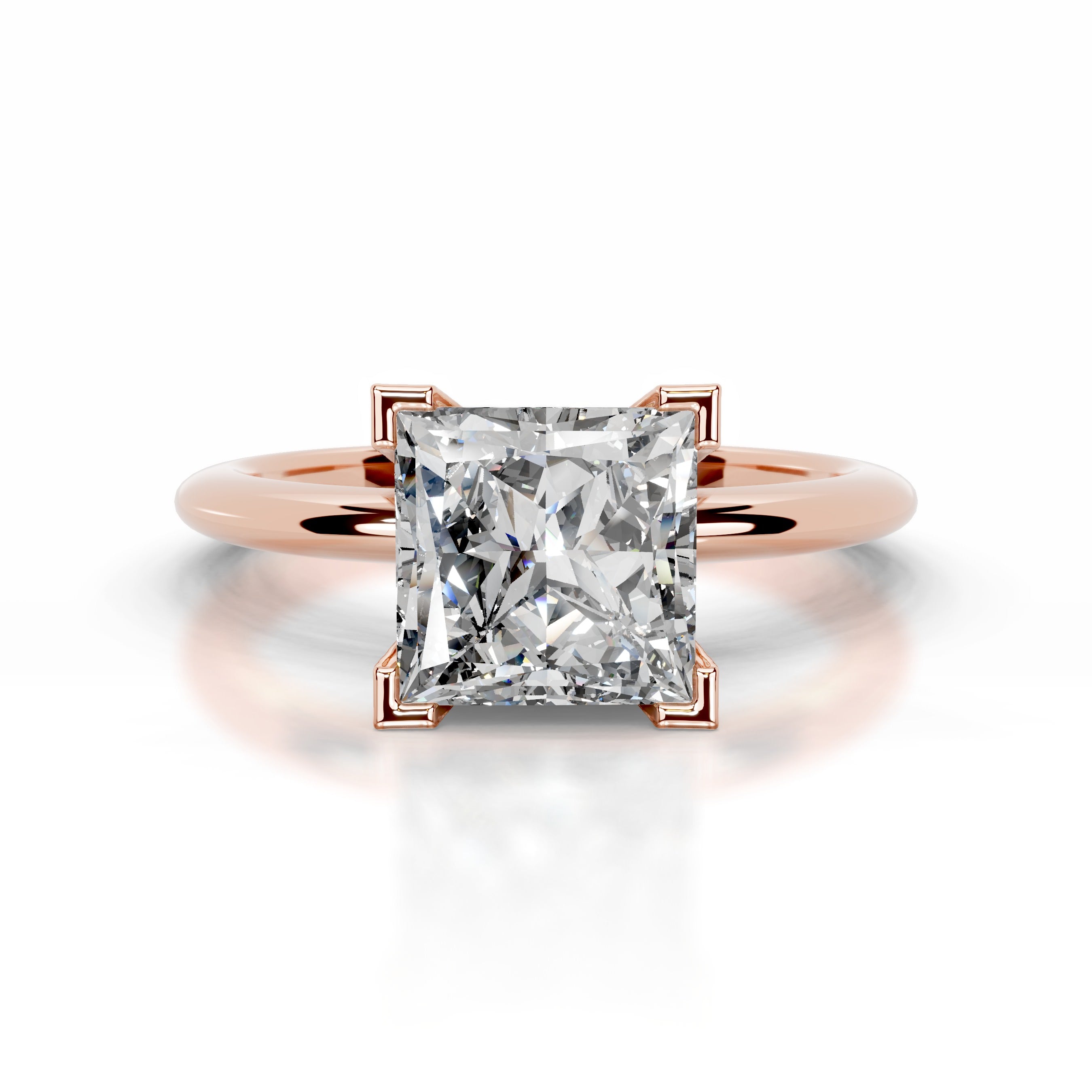 Mila Lab Grown Diamond Ring  - 14K Rose Gold