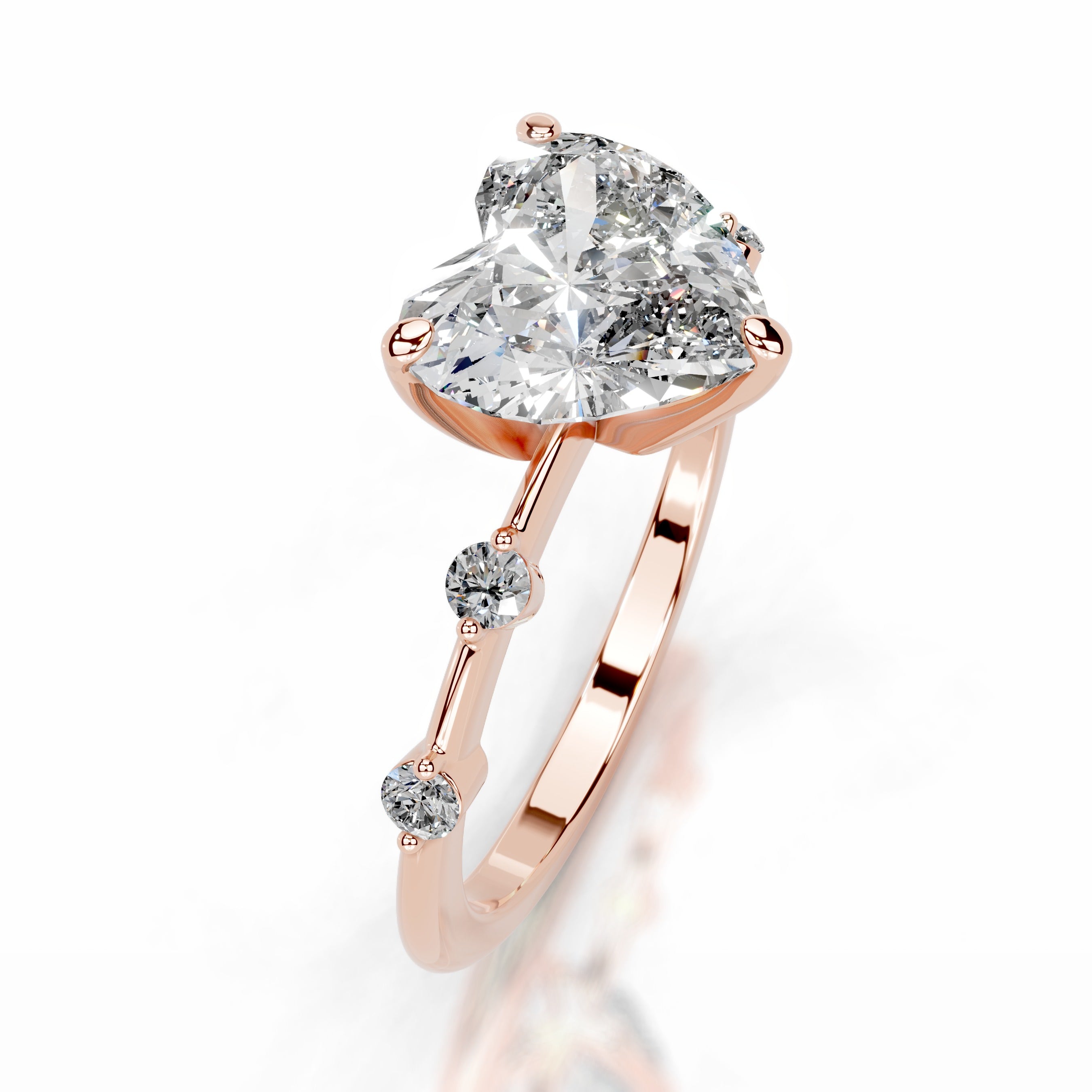 Ninnette Lab Grown Diamond Ring - 14K Rose Gold