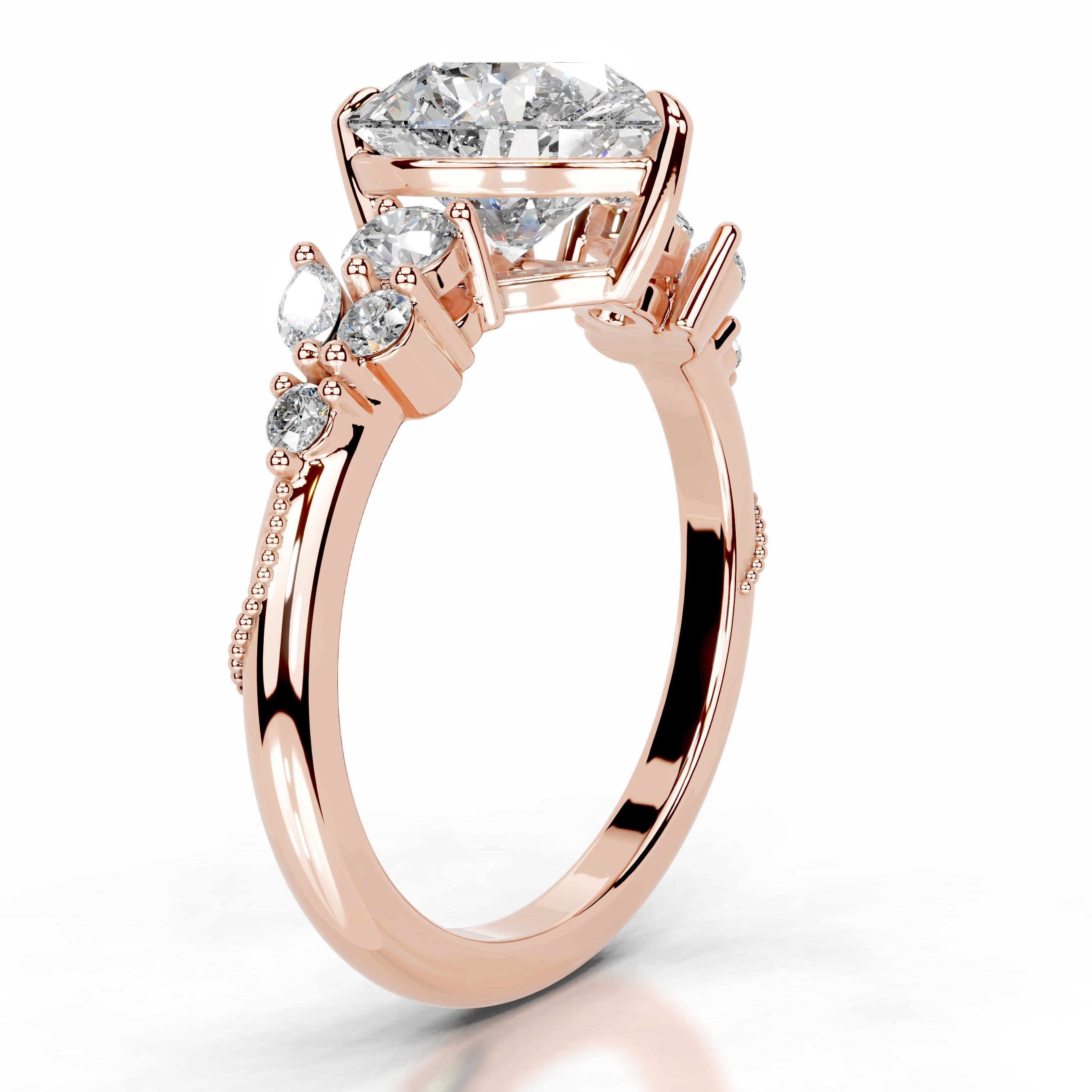 Belita Lab Grown Diamond Ring - 14K Rose Gold