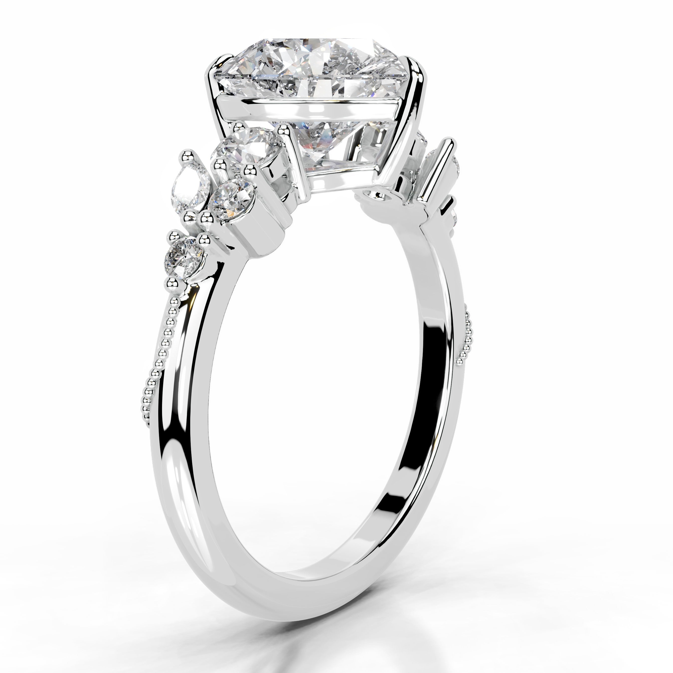 Belita Diamond Engagement Ring - Platinum