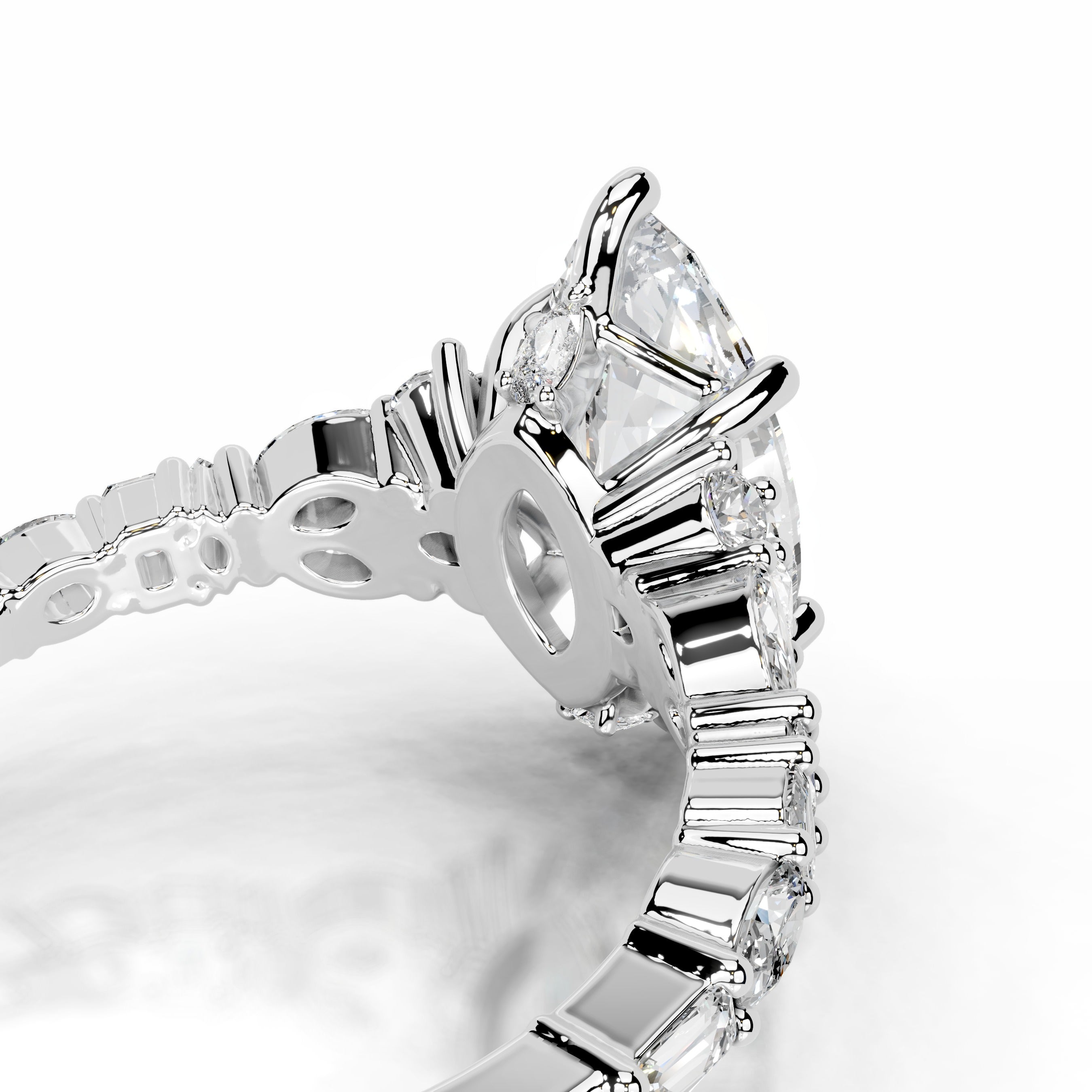 Tula Diamond Engagement Ring - Platinum