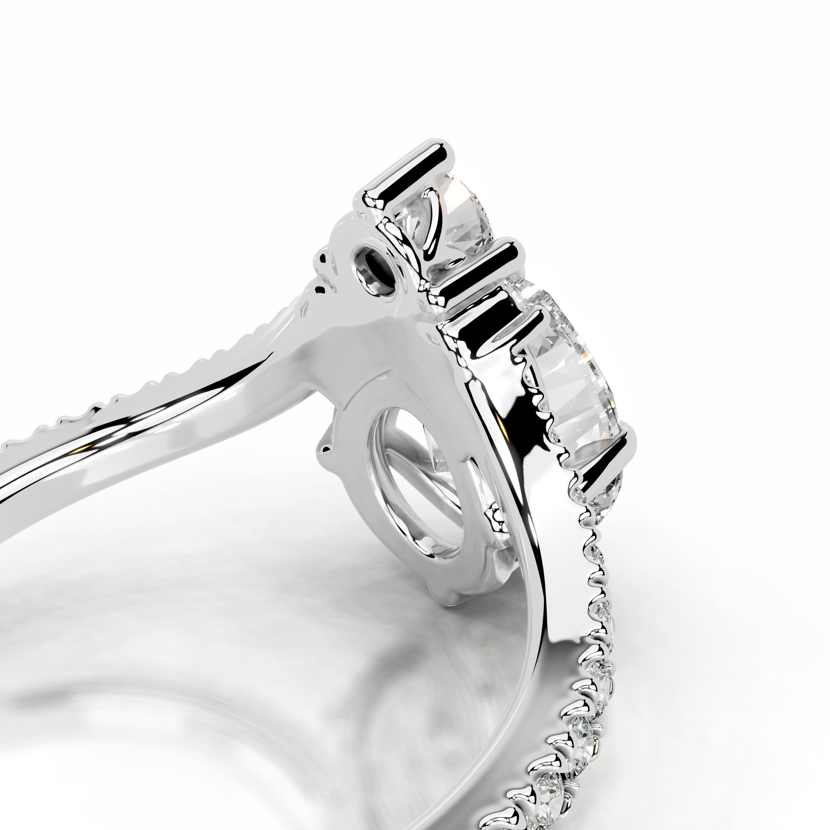 Thea Diamond Engagement Ring - Platinum