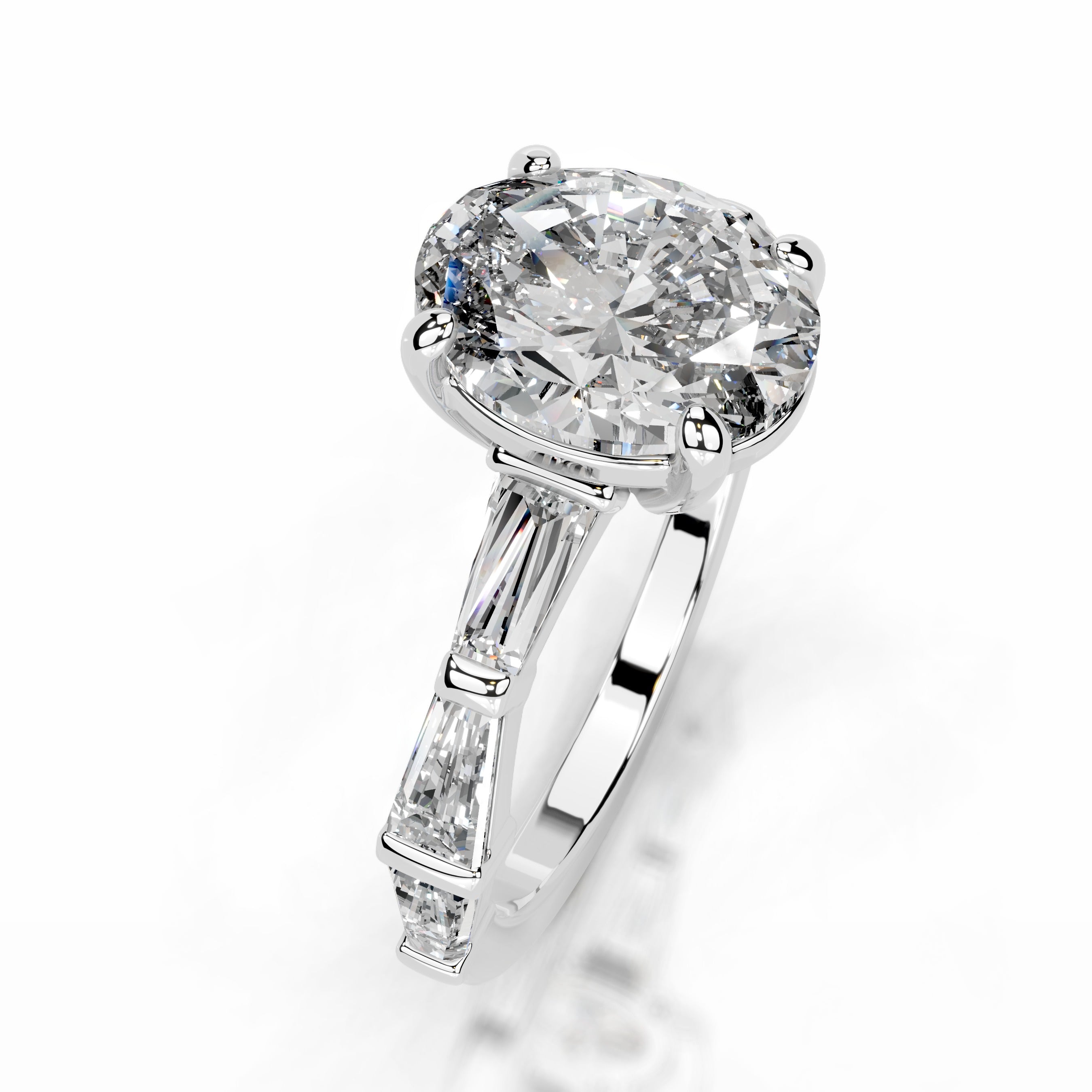 Calandra Lab Grown Diamond Ring - Platinum