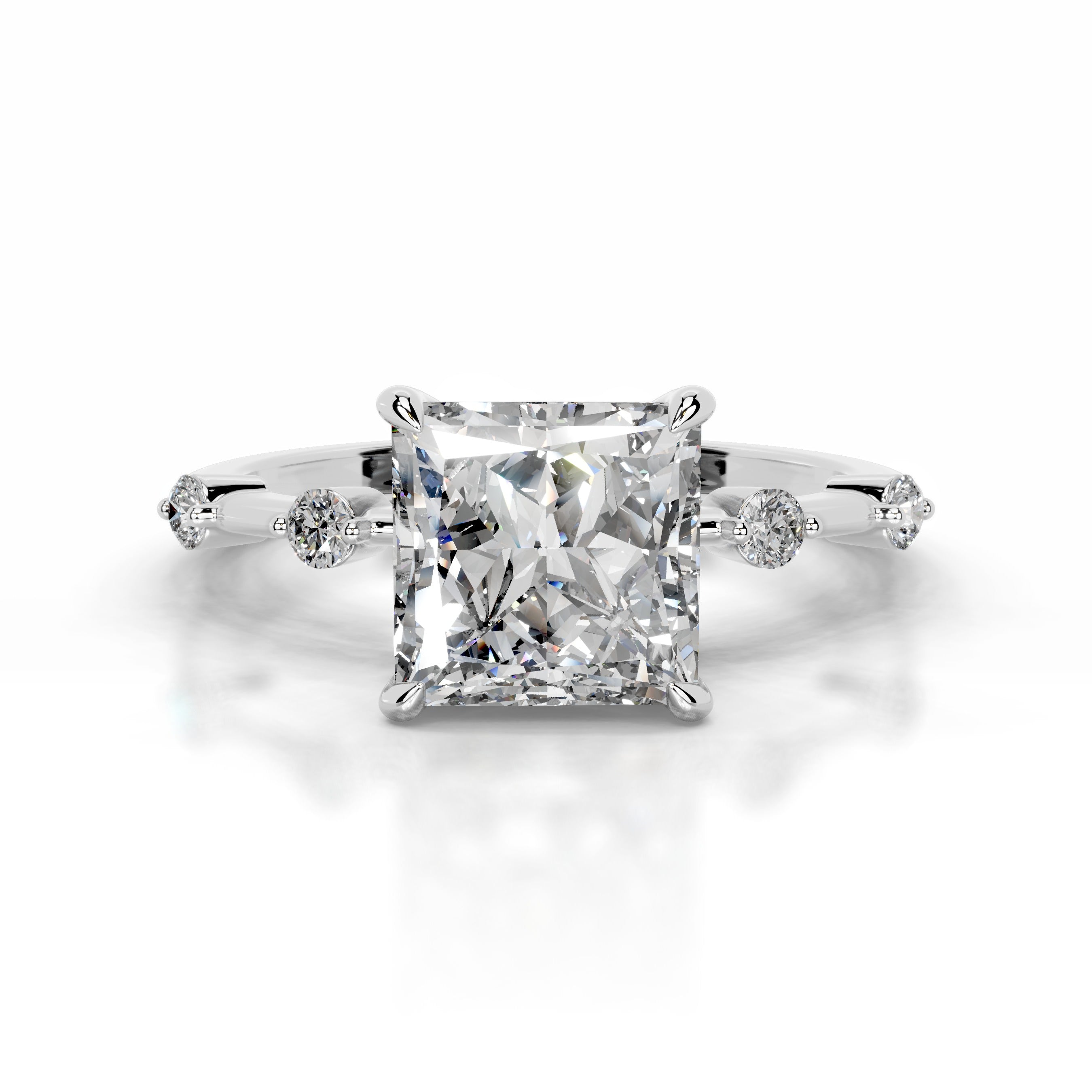 Timmey Diamond Engagement Ring  - Platinum