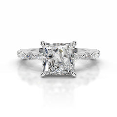 Lagertha Lab Grown Diamond Ring - 18K White Gold