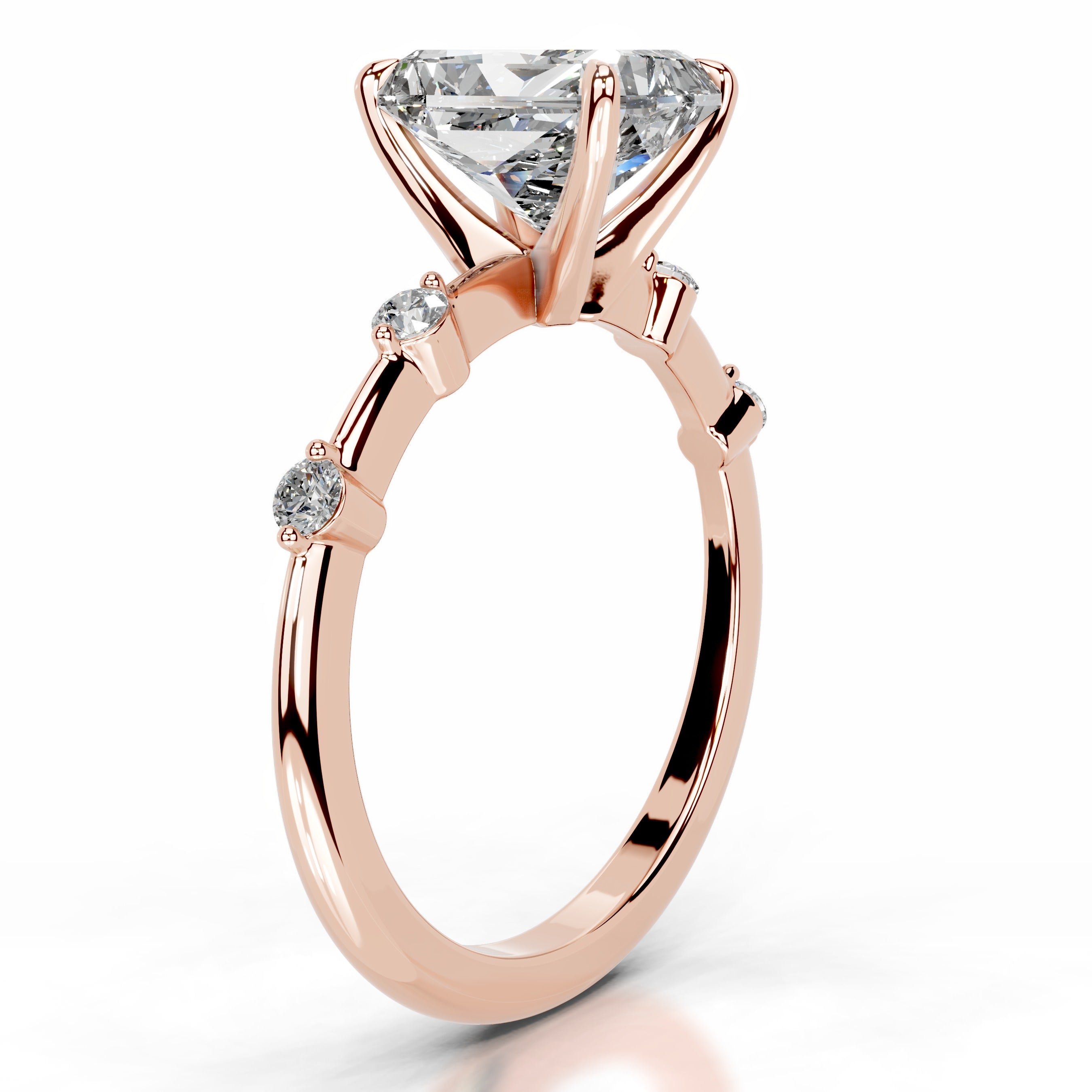 Liv Diamond Engagement Ring - 14K Rose Gold