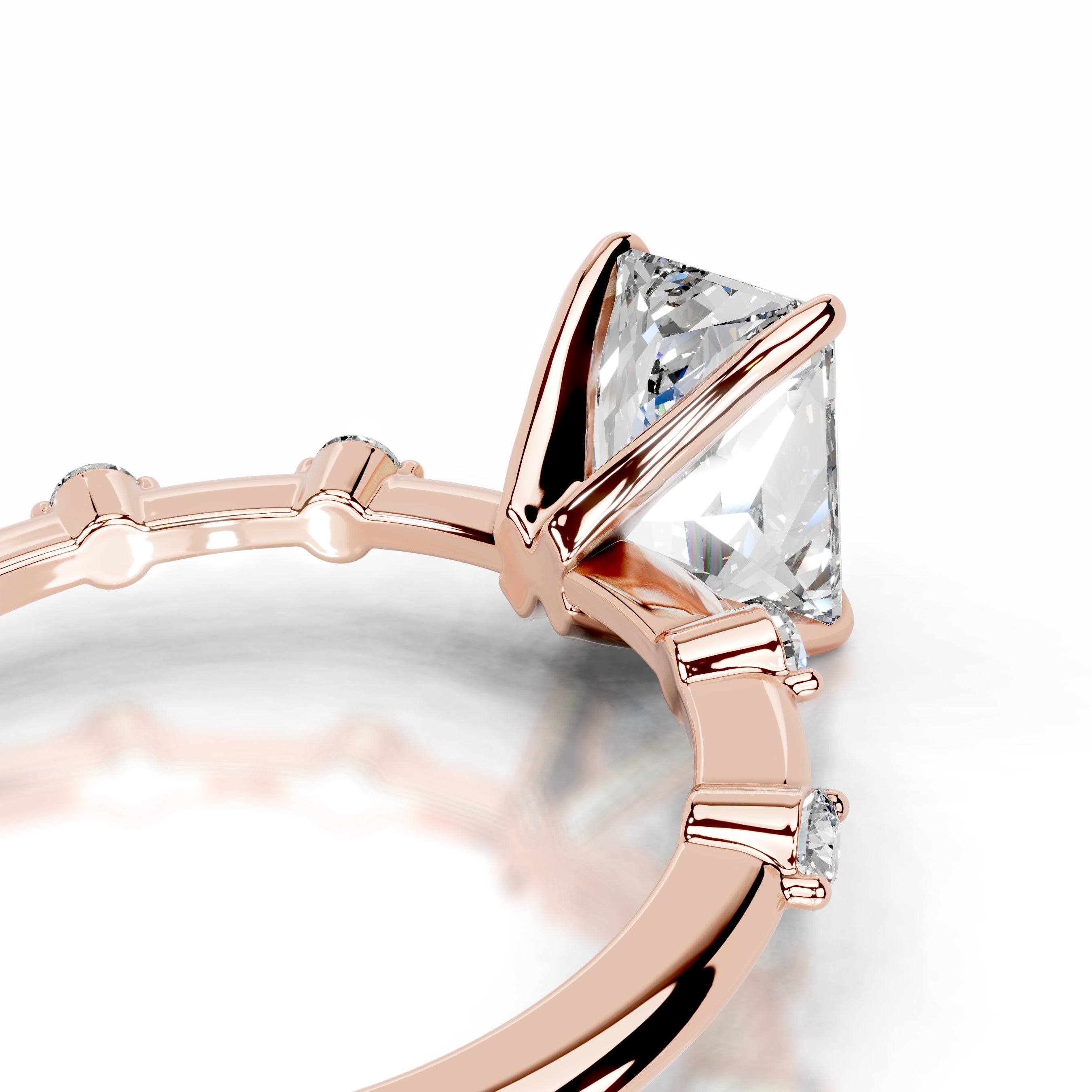 Liv Diamond Engagement Ring - 14K Rose Gold