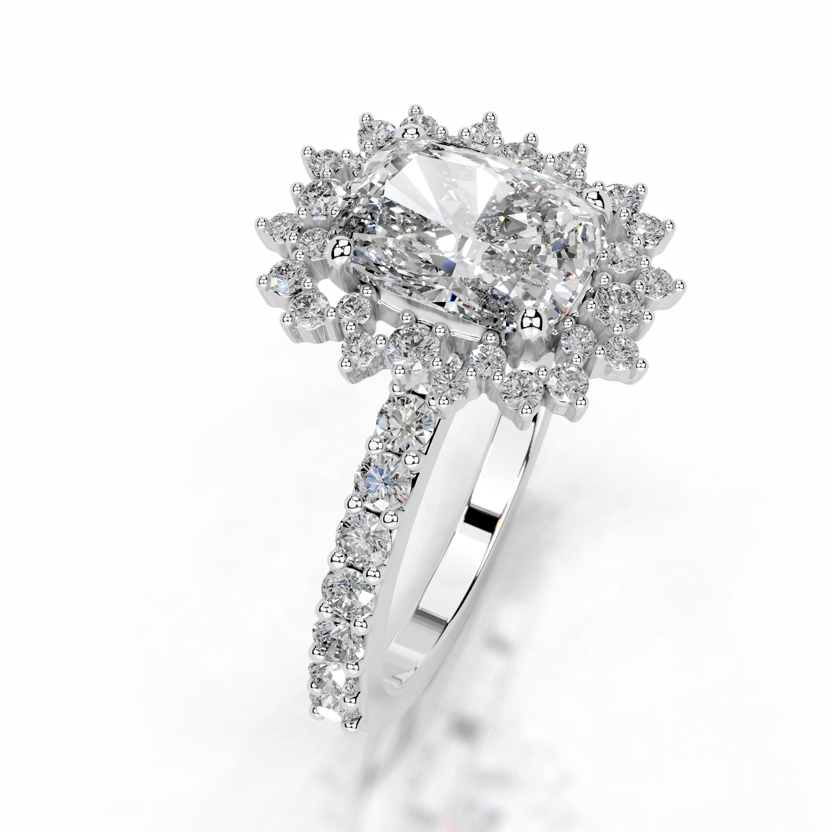 Bodil Diamond Engagement Ring  - Platinum