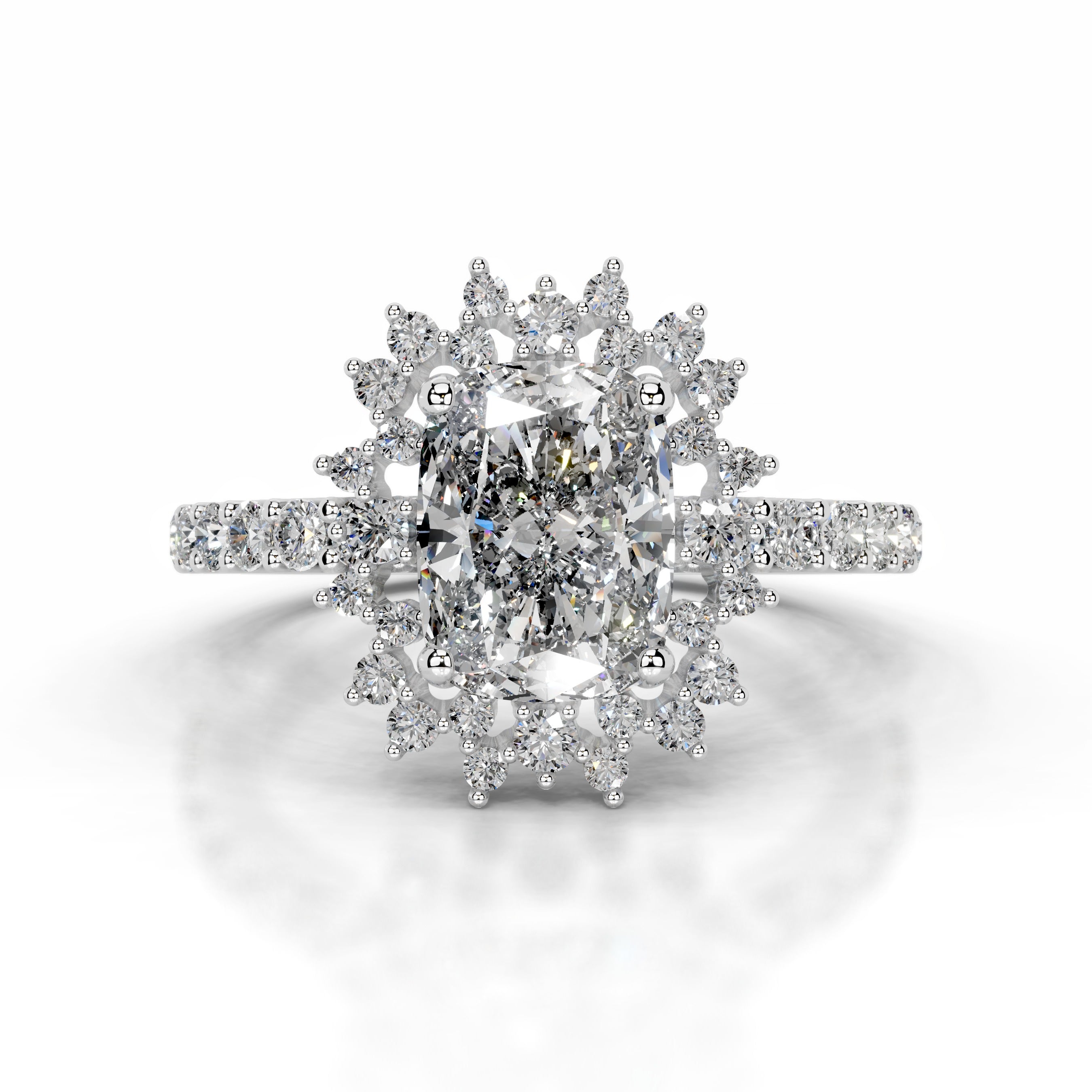 Bodil Diamond Engagement Ring  - Platinum