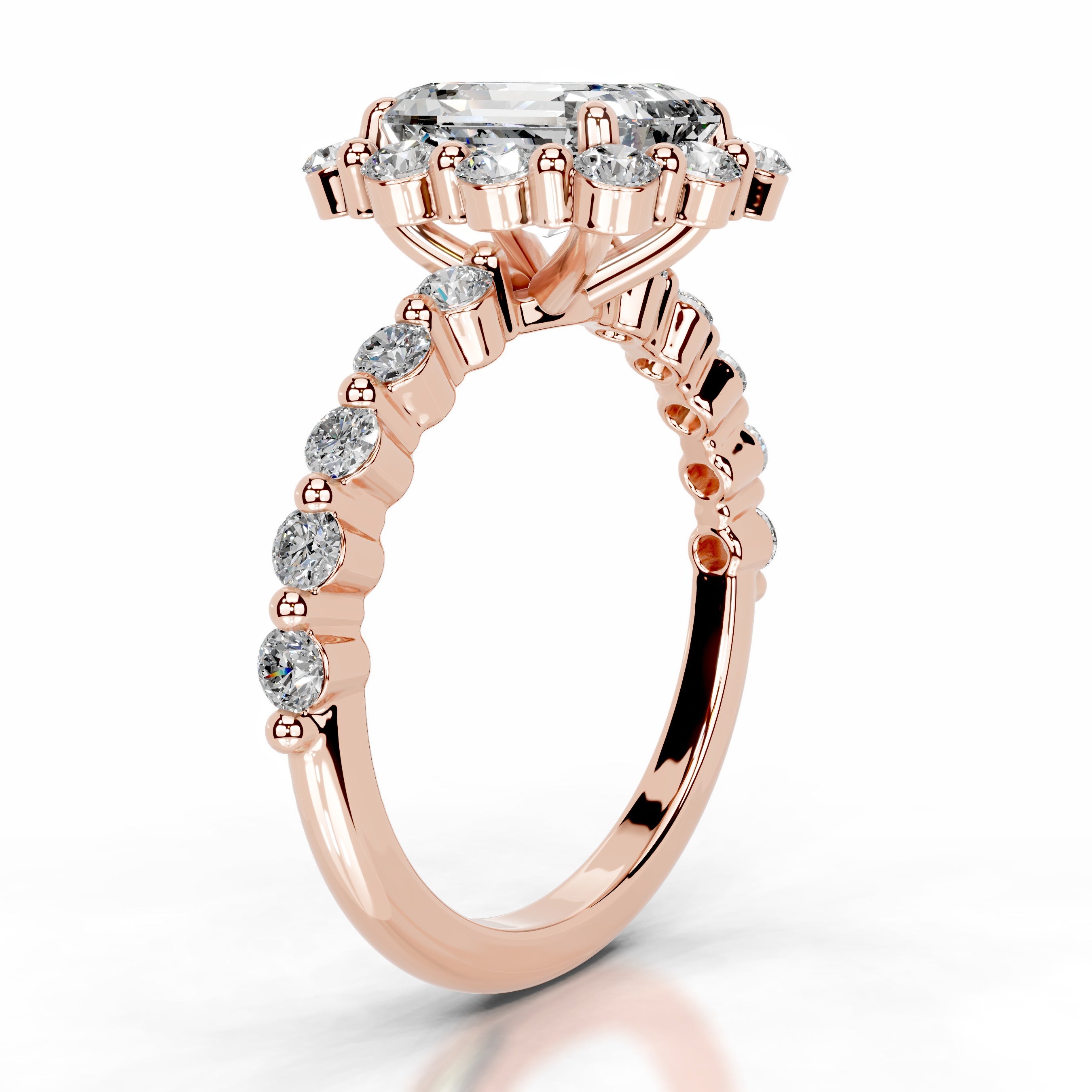 Nels Lab Grown Diamond Ring - 14K Rose Gold