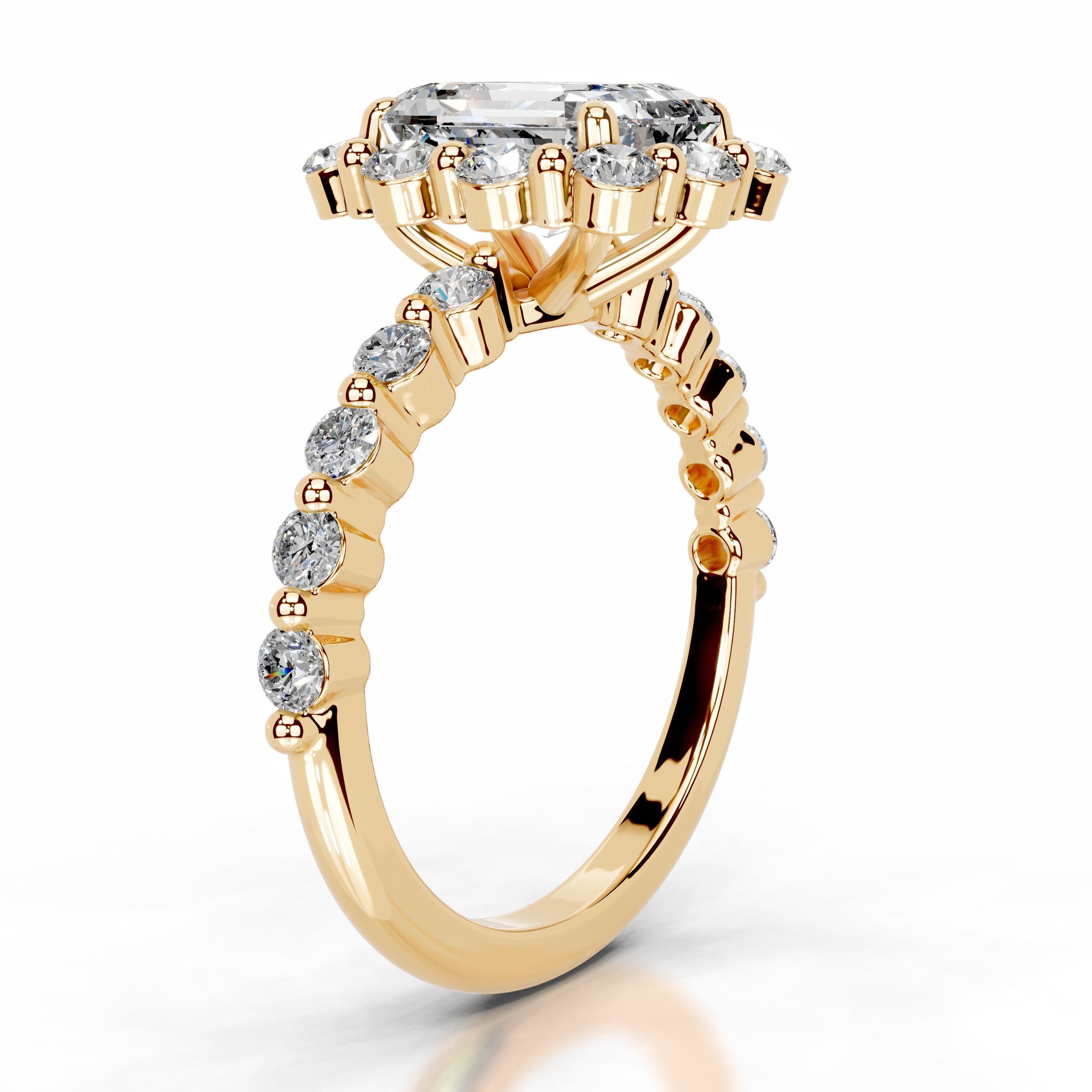 Nels Lab Grown Diamond Ring - 18K Yellow Gold