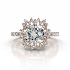 Gyda Lab Grown Diamond Ring - 14K Rose Gold