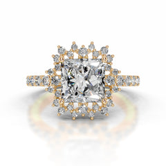 Gyda Diamond Engagement Ring - 18K Yellow Gold