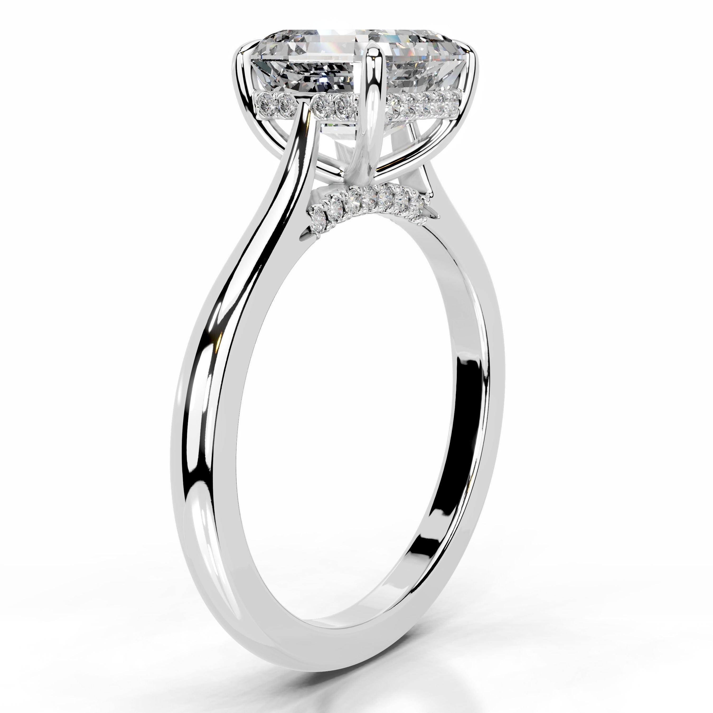 Hilda Diamond Engagement Ring - Platinum