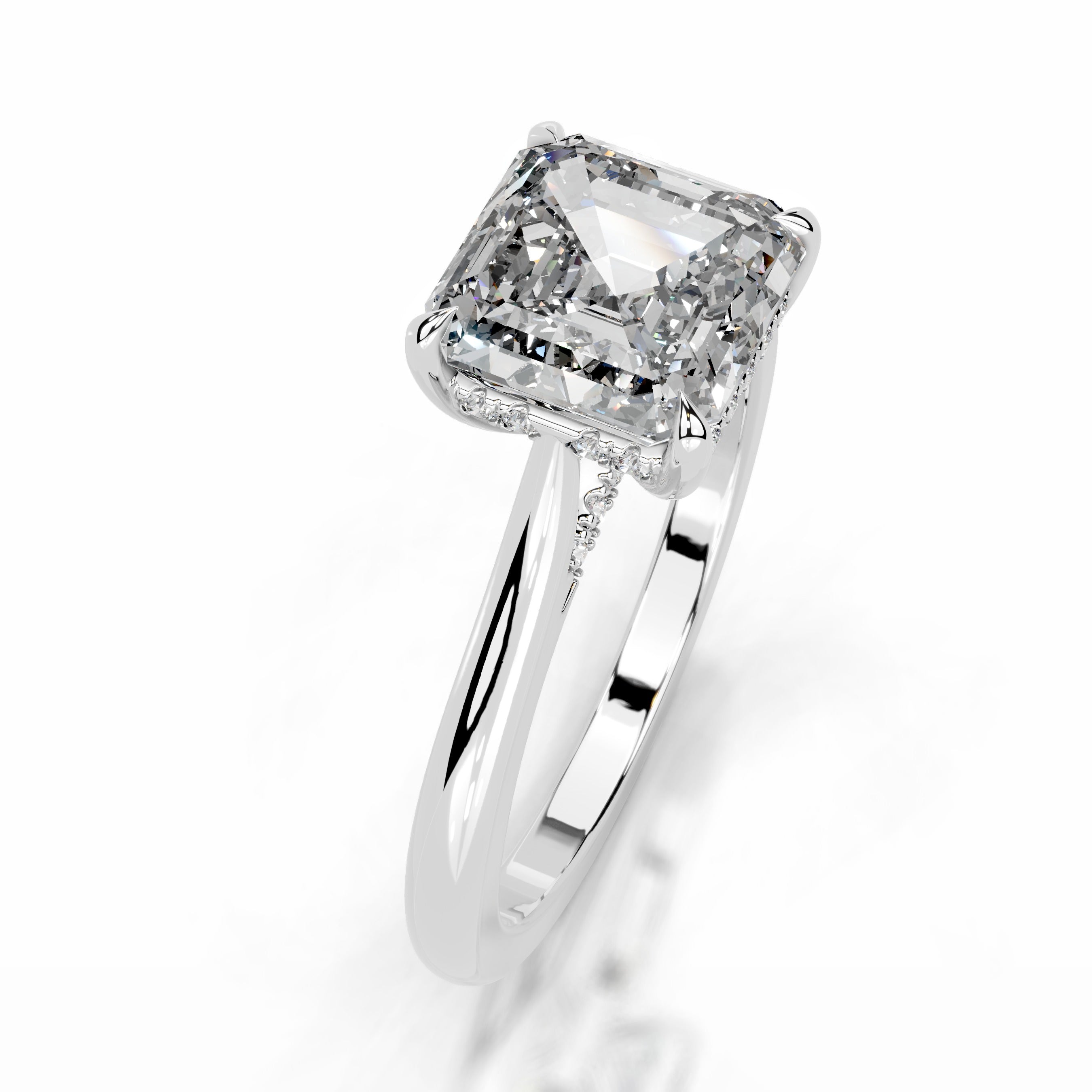 Hilda Diamond Engagement Ring - Platinum