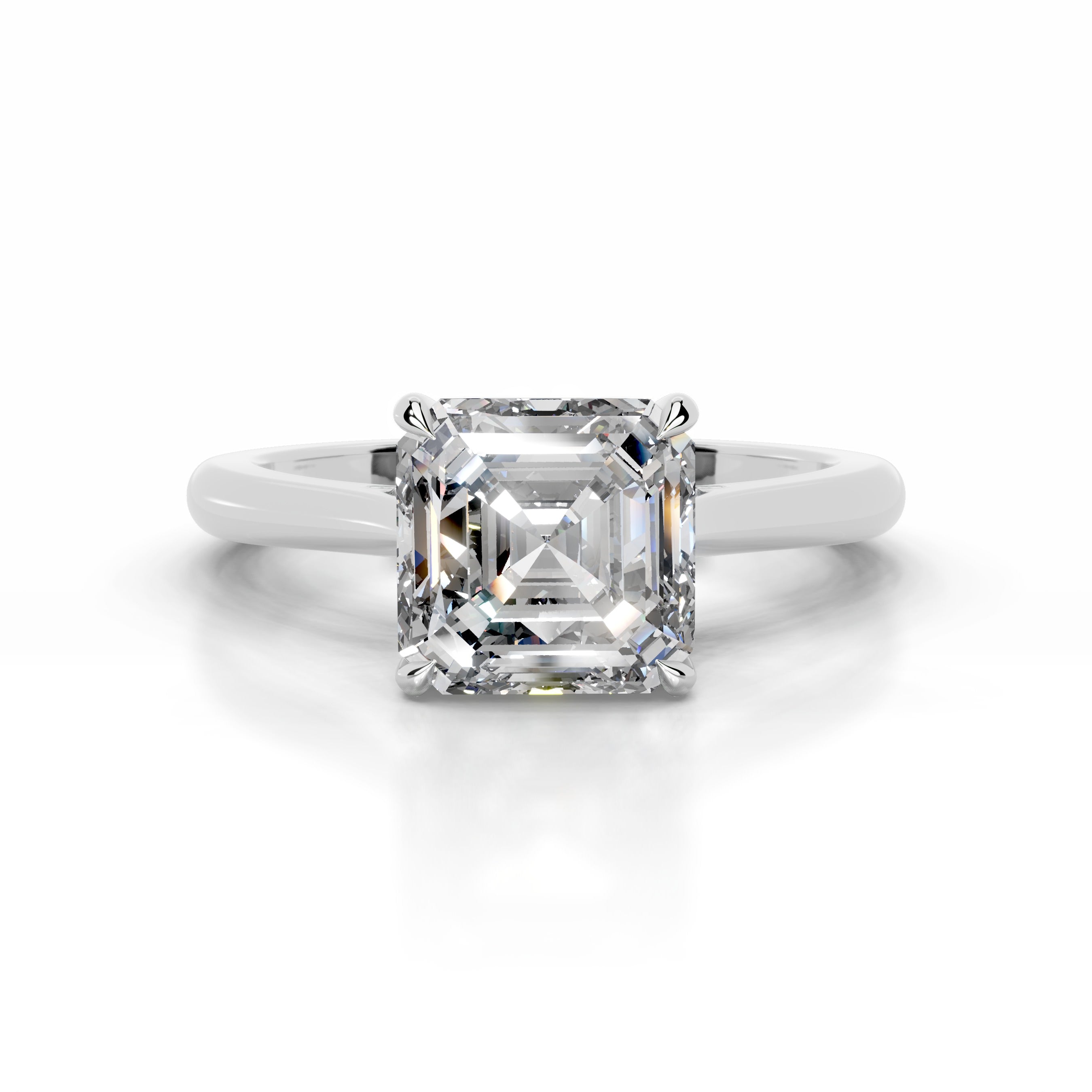 Hilda Diamond Engagement Ring - Platinum