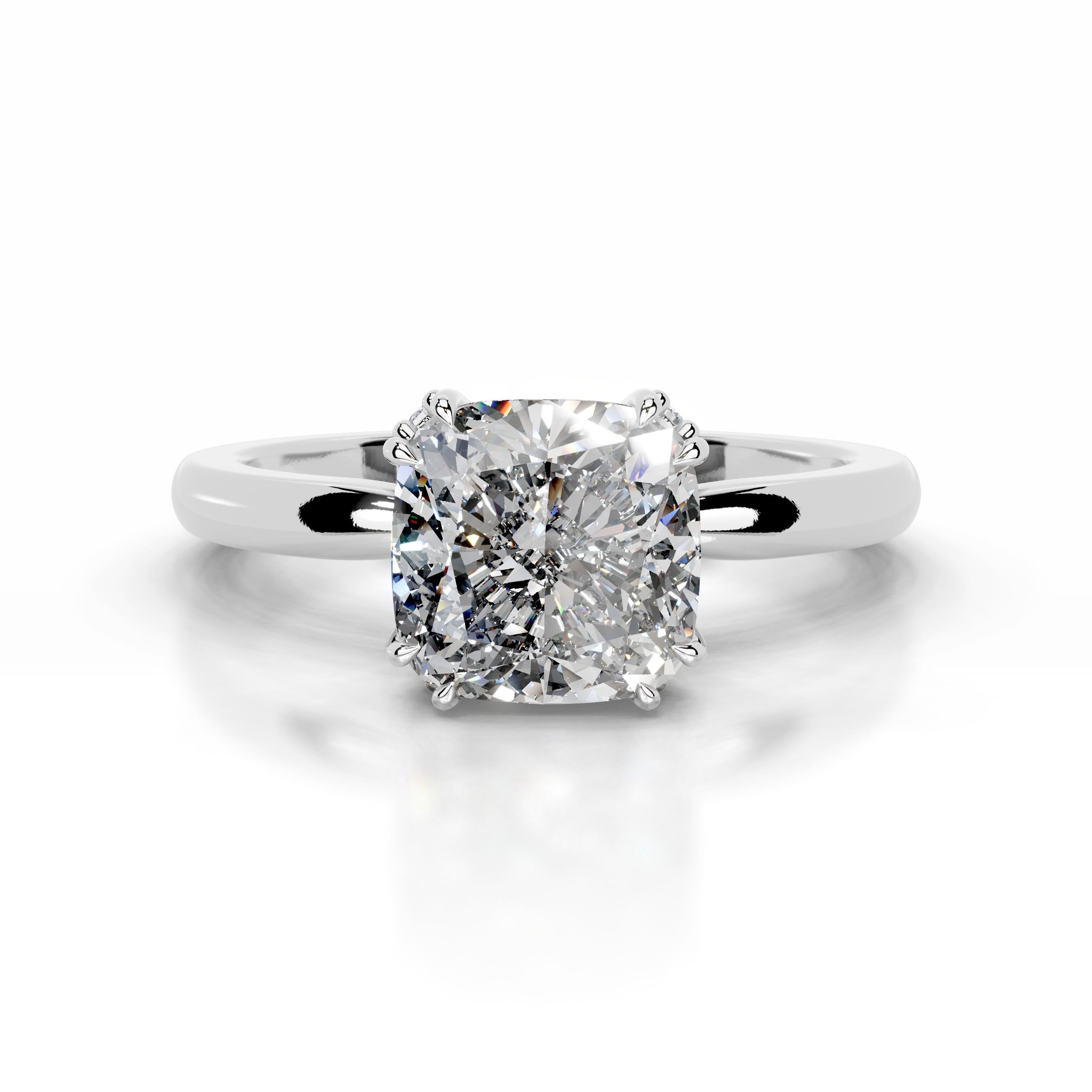 Andora Diamond Engagement Ring  - 18K White Gold