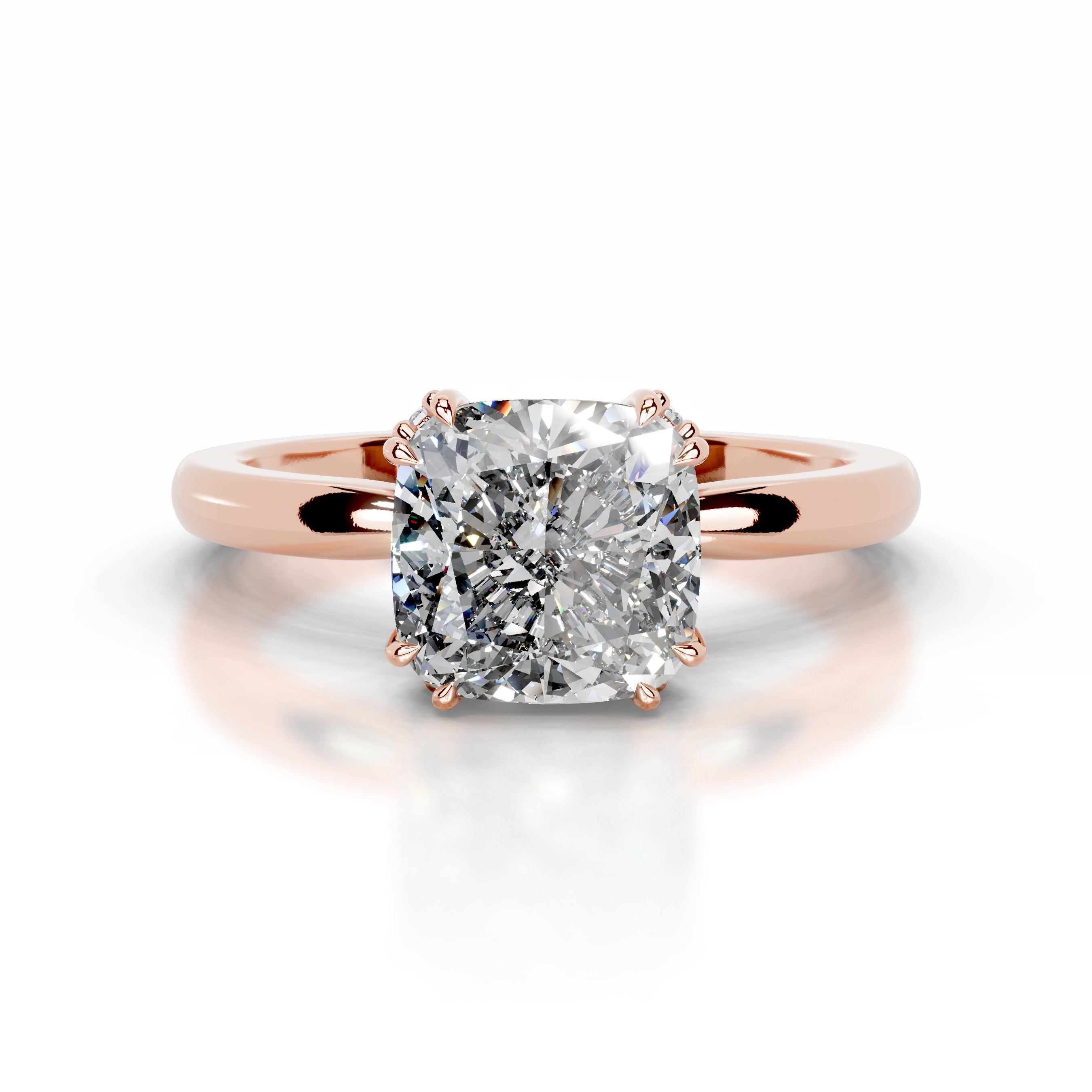 Andora Diamond Engagement Ring  - 14K Rose Gold