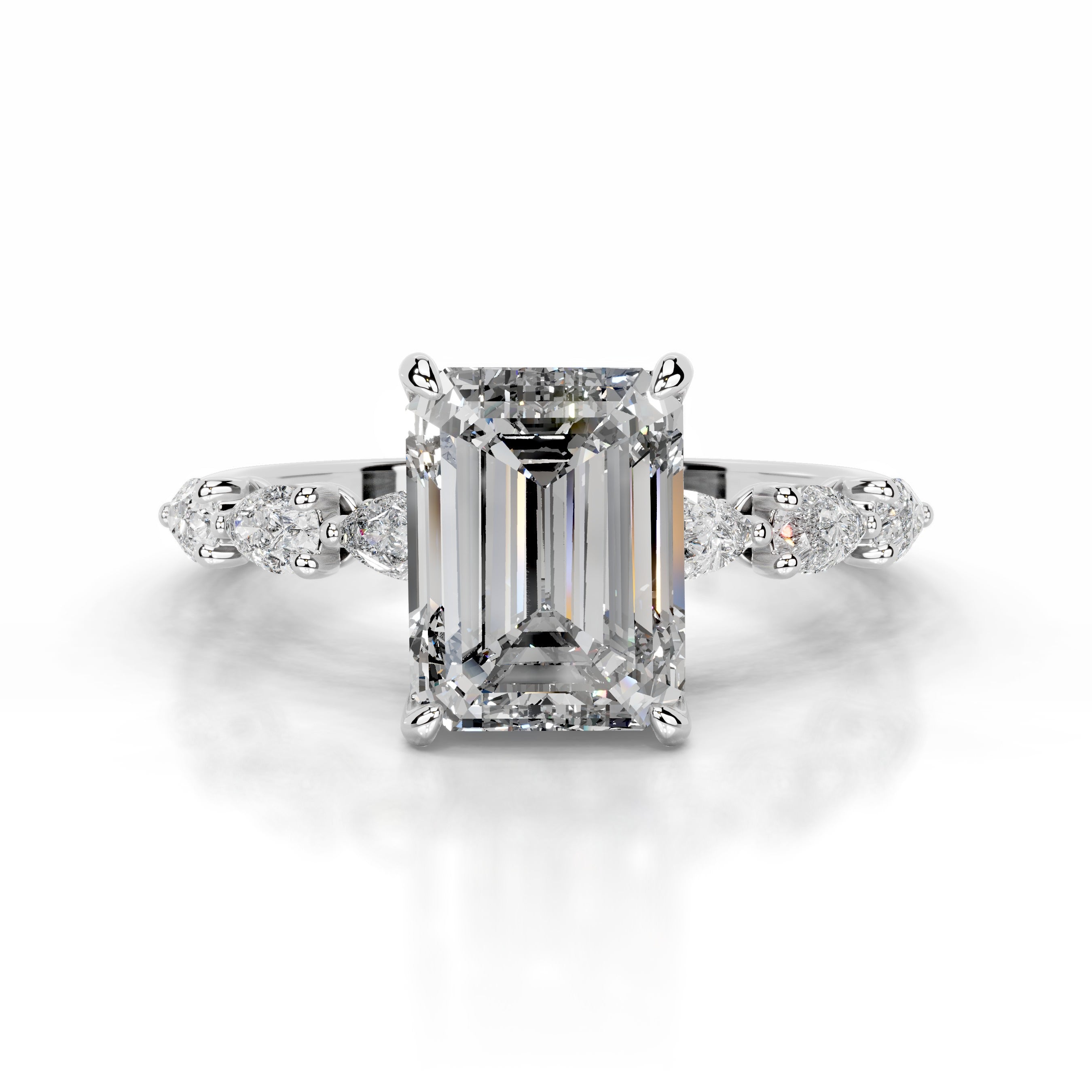 Alinta Diamond Engagement Ring - Platinum