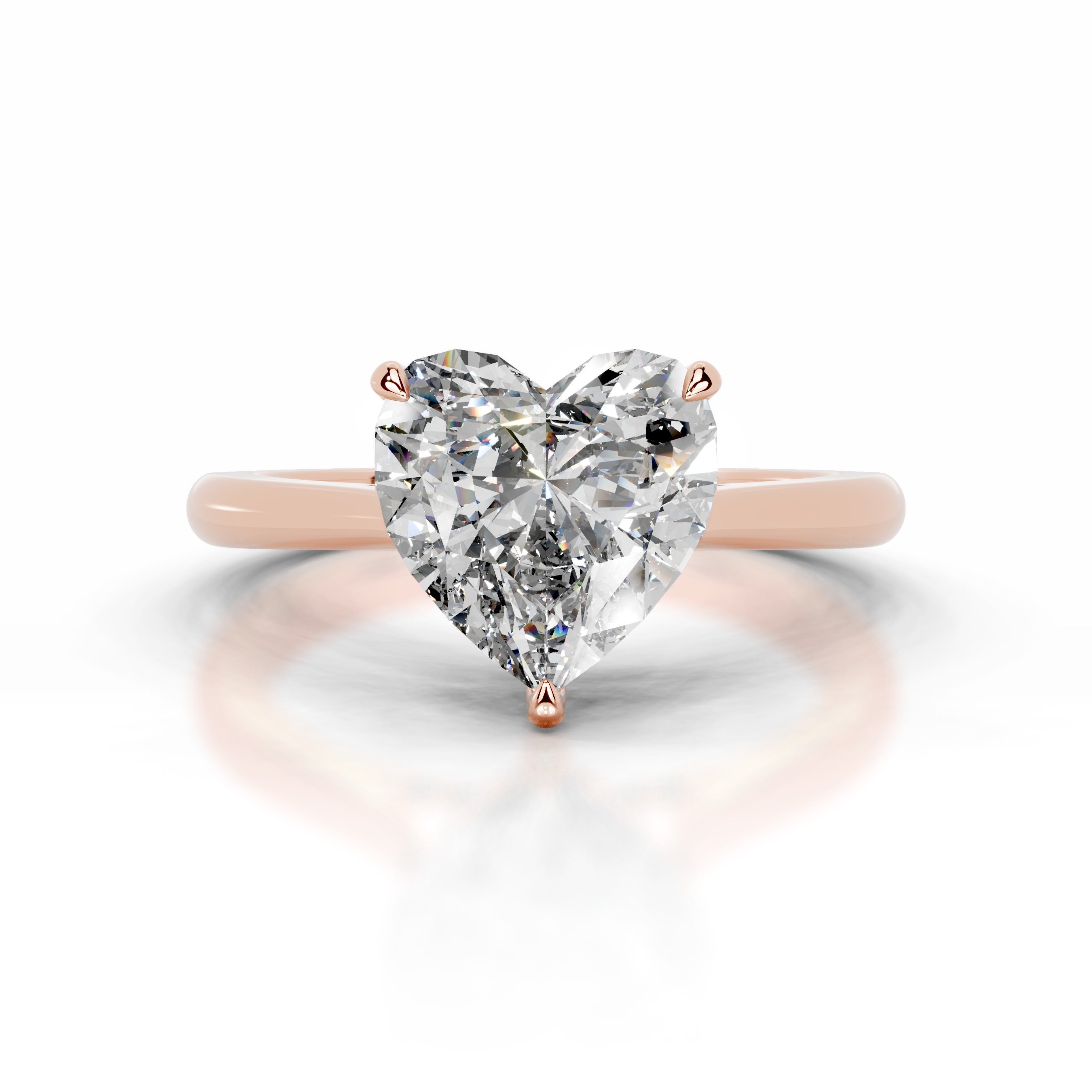 Anele Diamond Engagement Ring - 14K Rose Gold