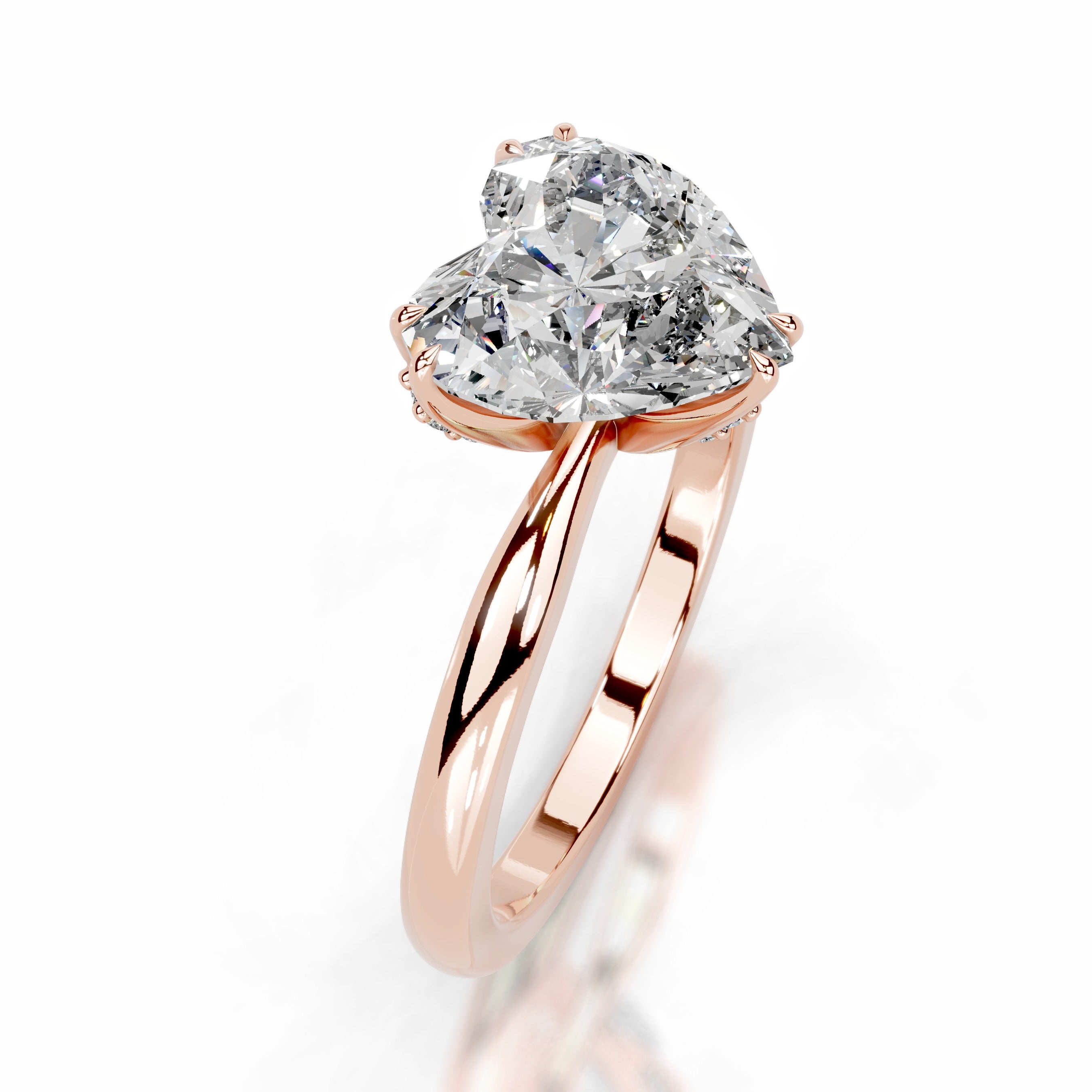 Angoona Diamond Engagement Ring - 14K Rose Gold