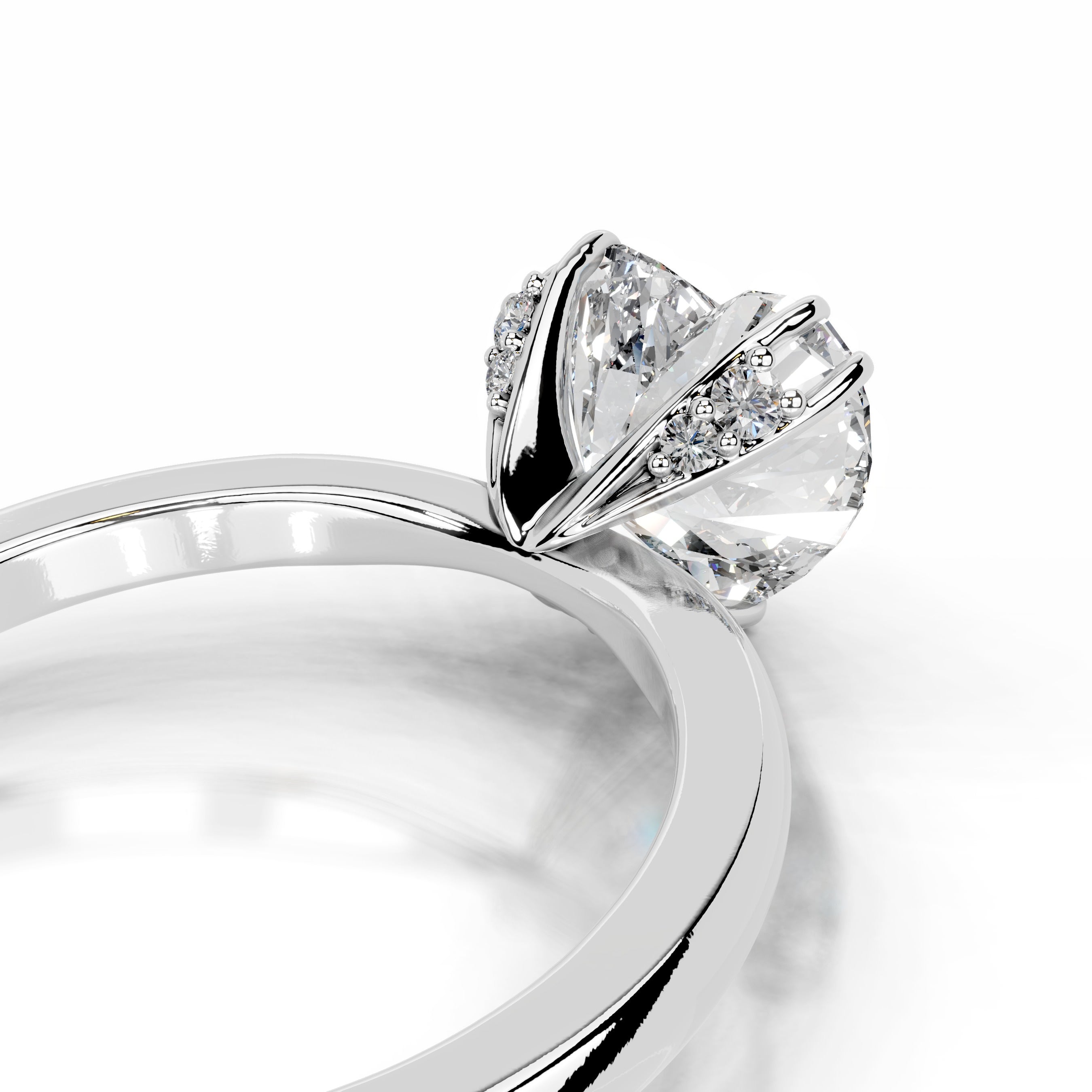 Angoona Diamond Engagement Ring - 14 White Gold